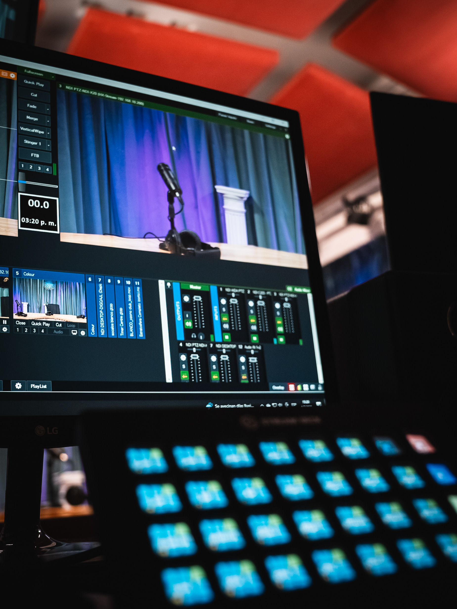 Operación de Audio y Video