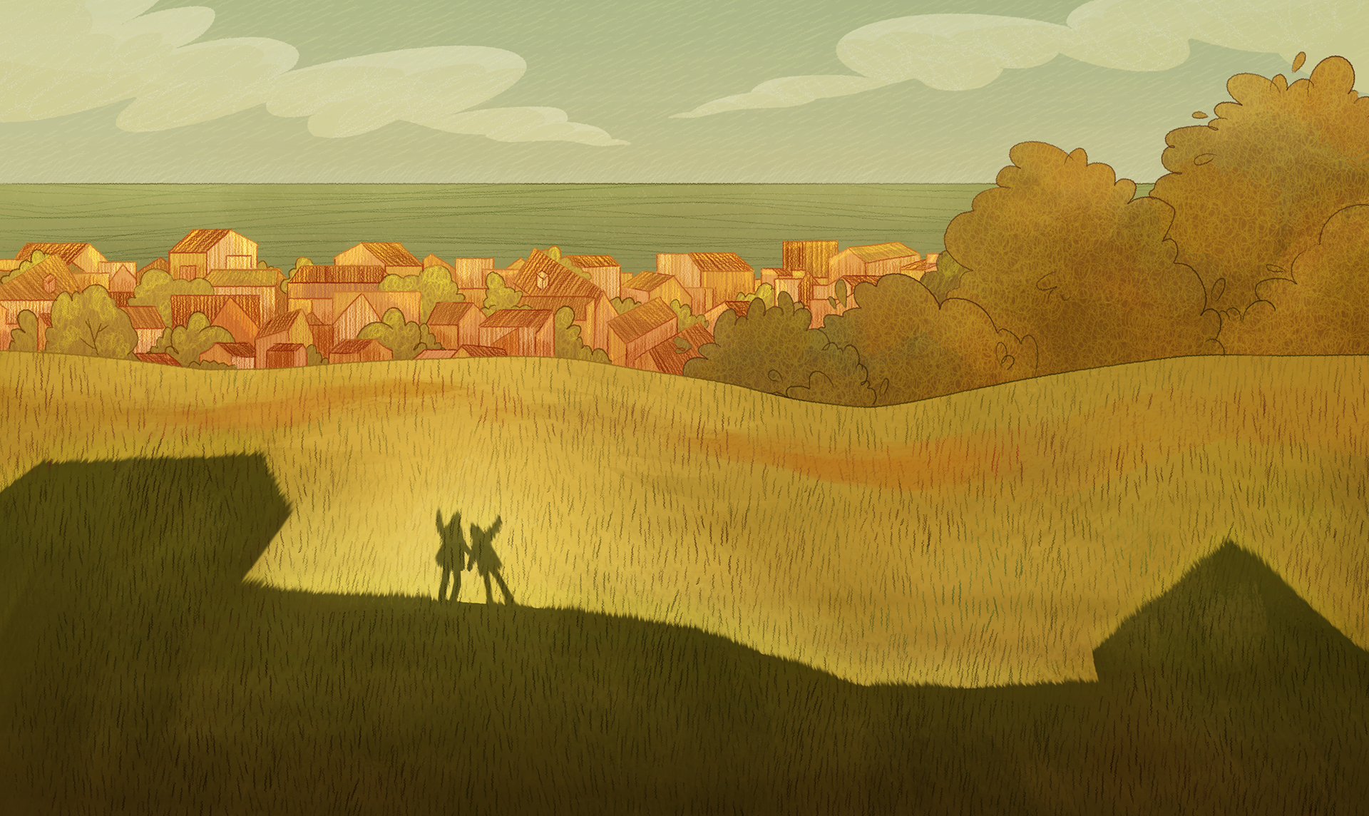 Calton Hill - picture study