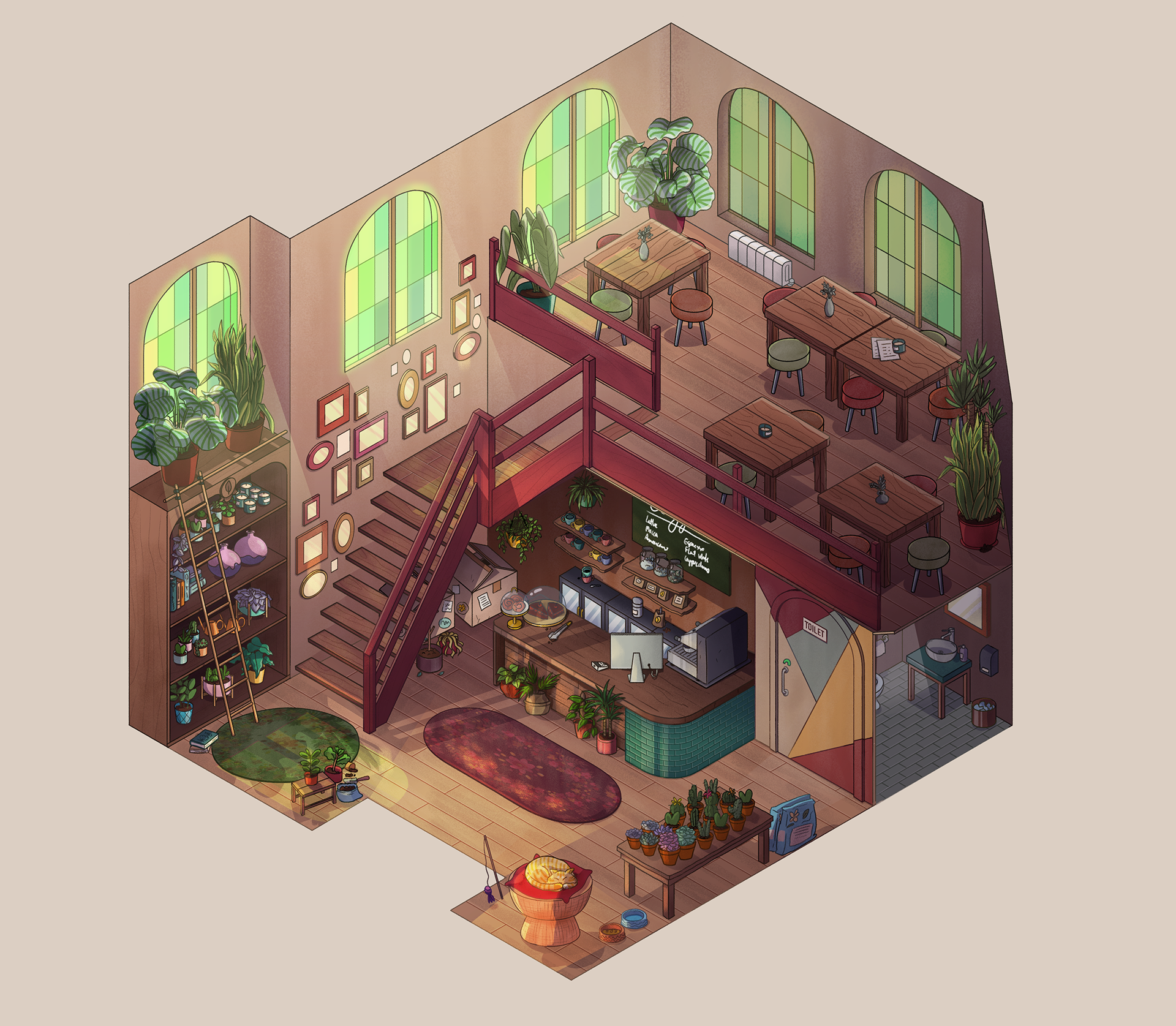 Plant Cafe - Location Design