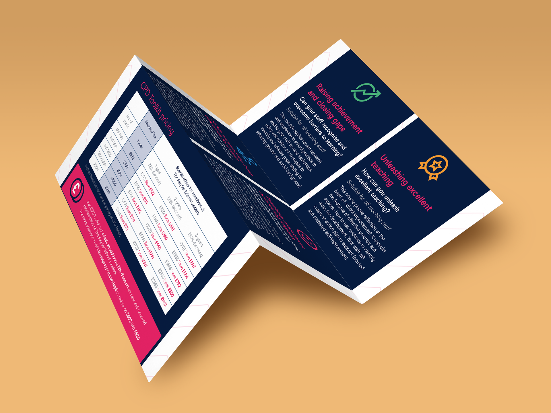Trifold flyer