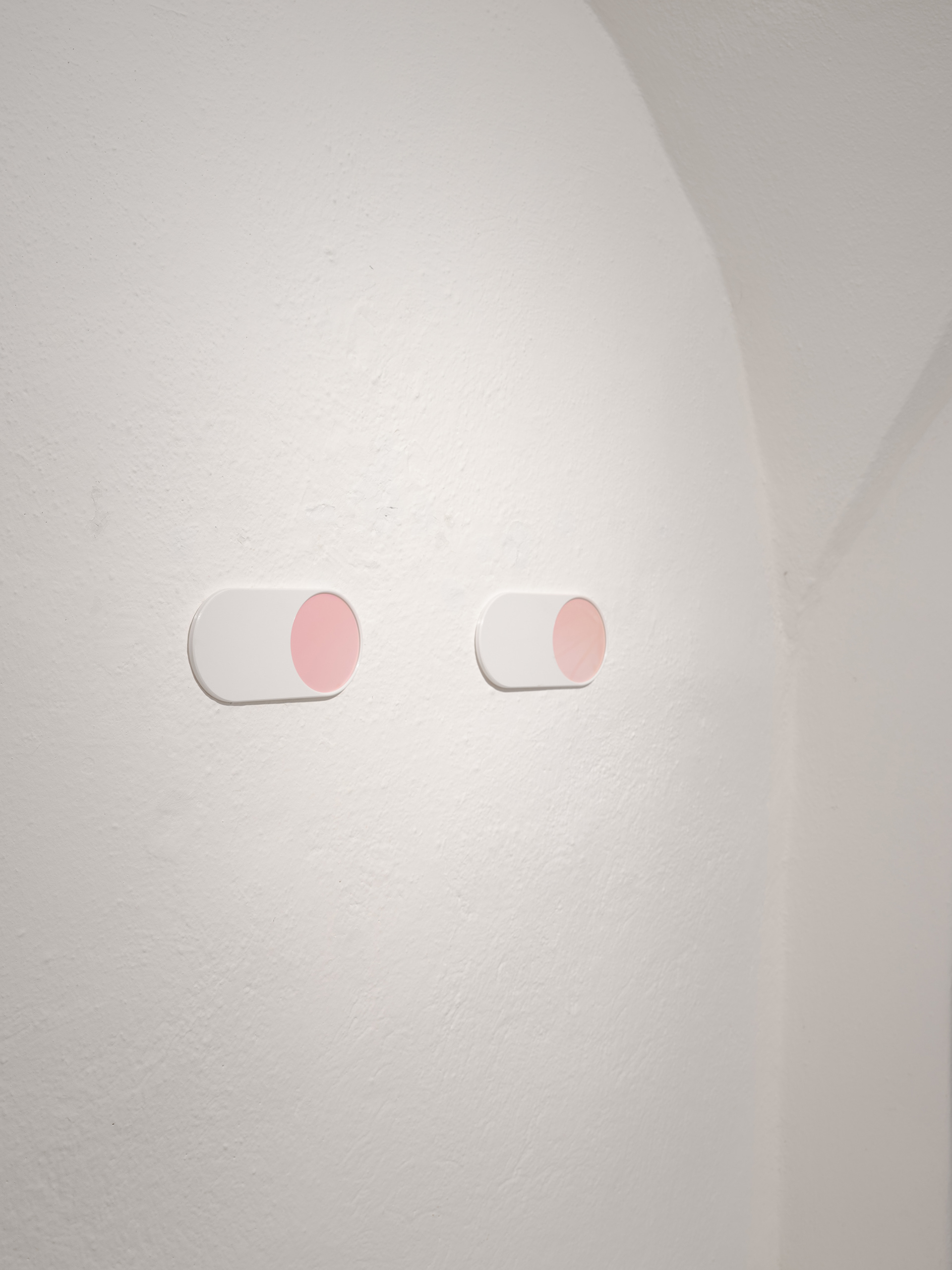 SWITCH 3D - print, dichroic glass 30 x 15 cm 2021 Edition 5  Fotocredit: Martino Stelzer