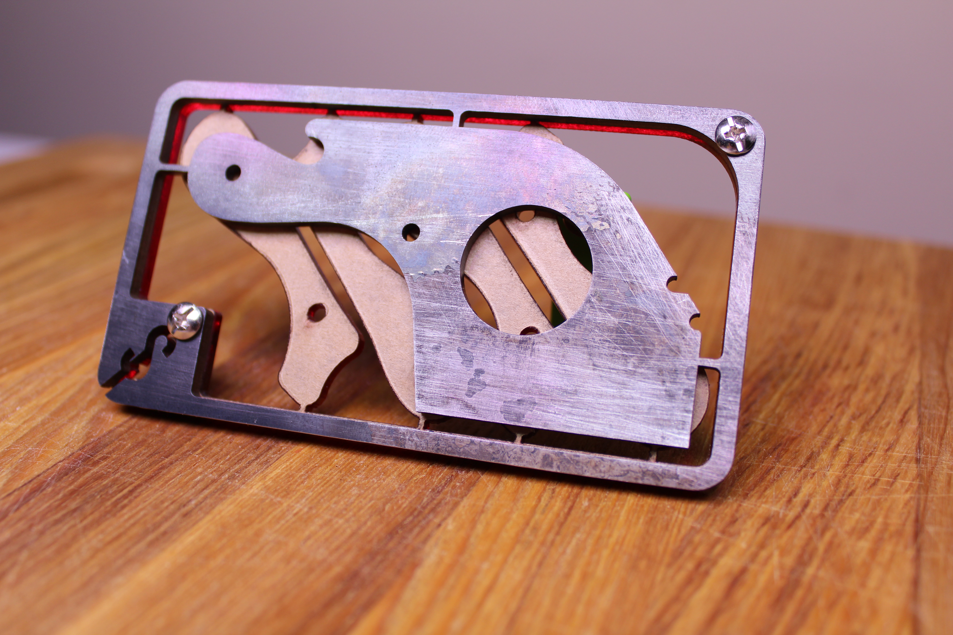 Oscoda Flat Nose - First DIY Knife Kit Design