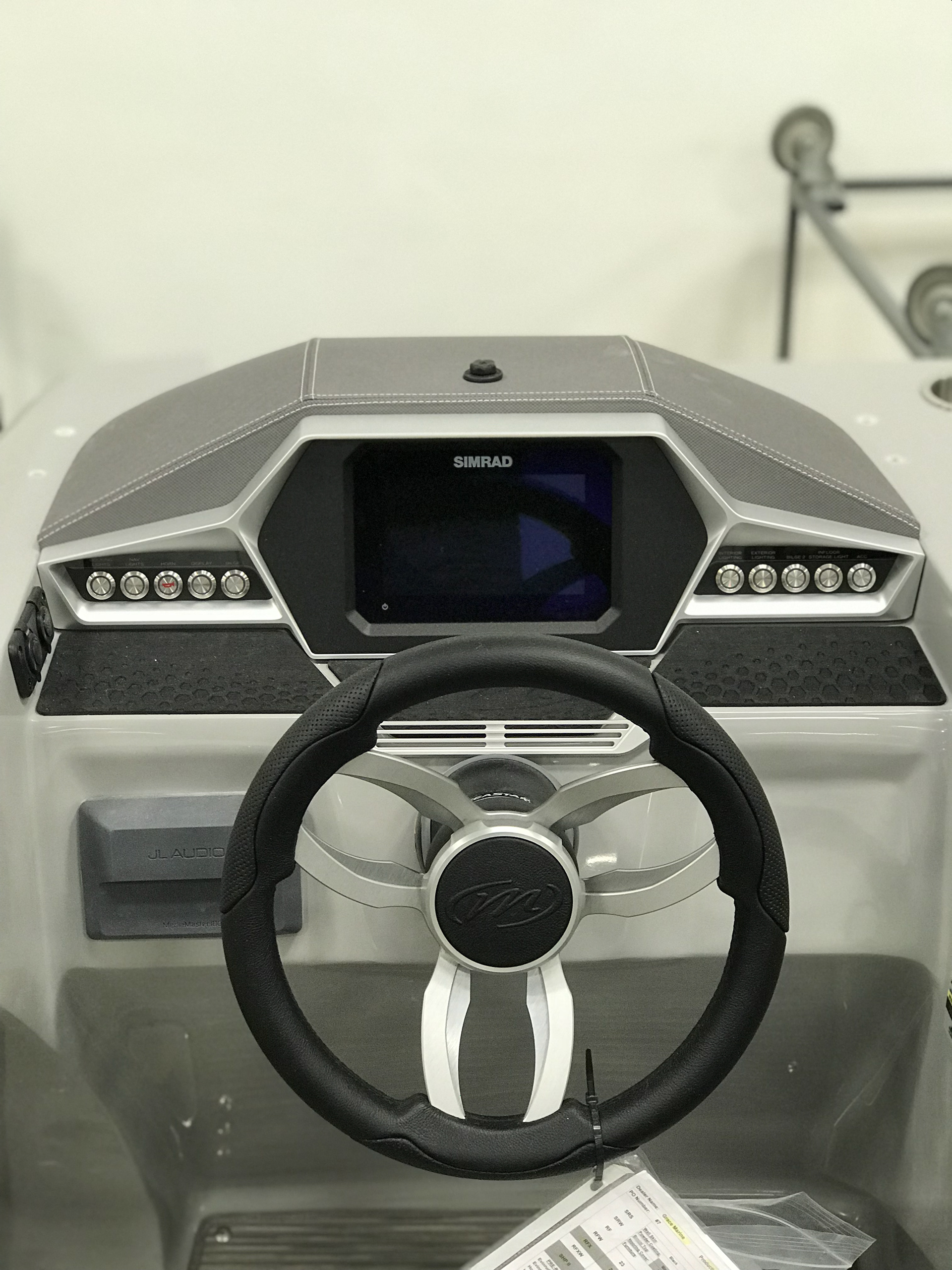 Billet aluminum dash design