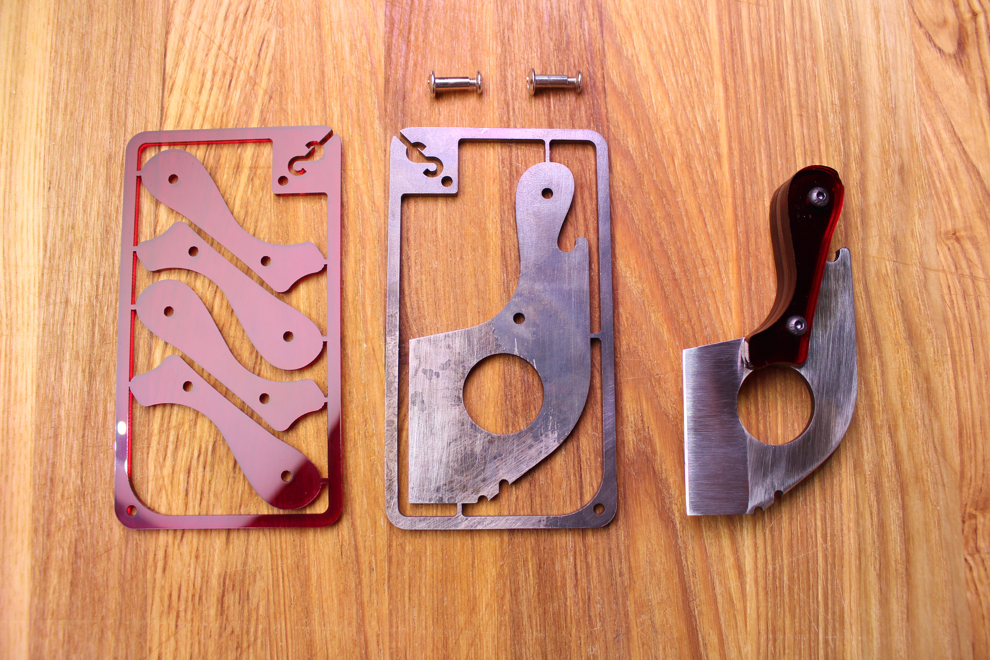 Oscoda Flat Nose - DIY Knife Kit Design