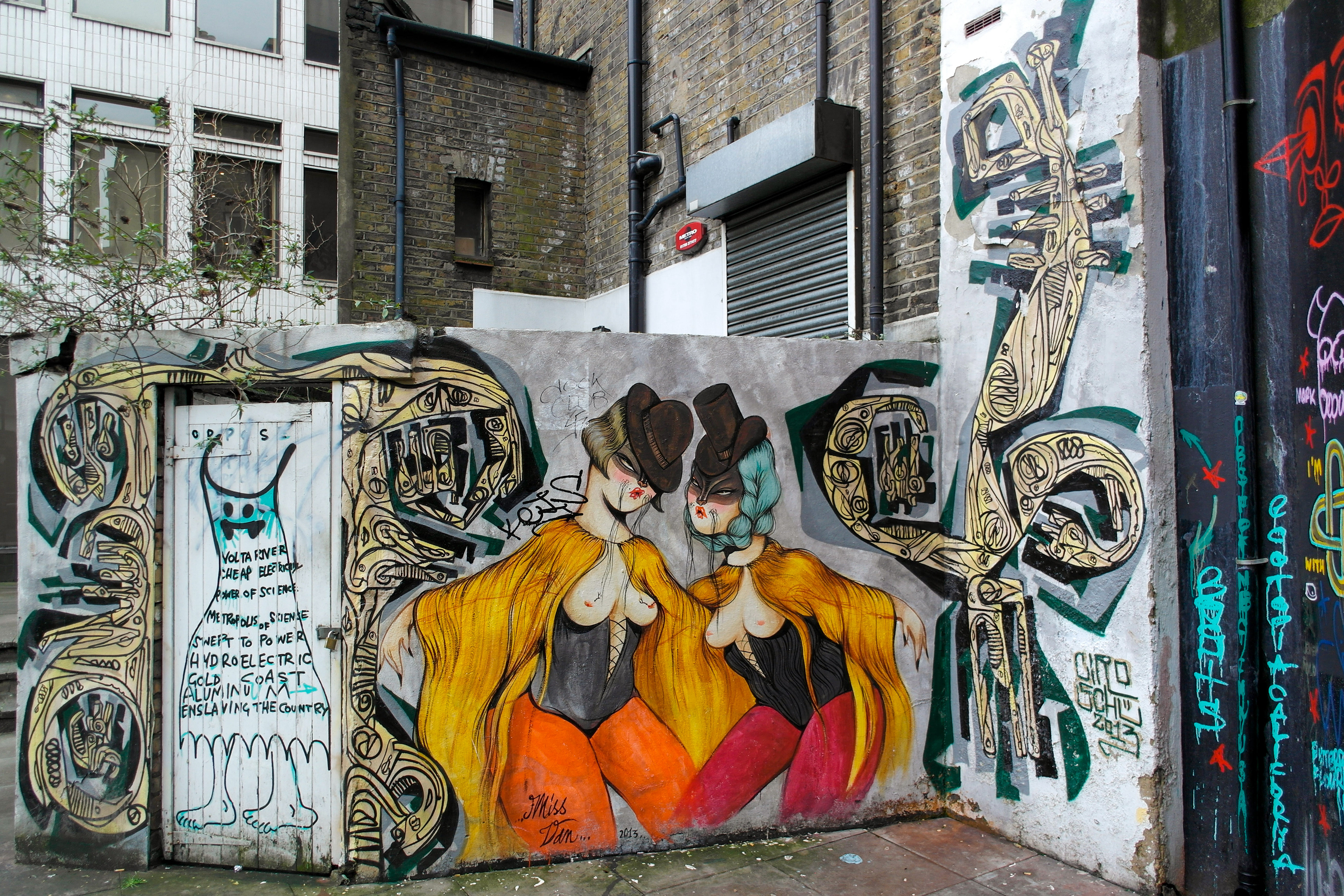 Art by Miss Van in London, UK