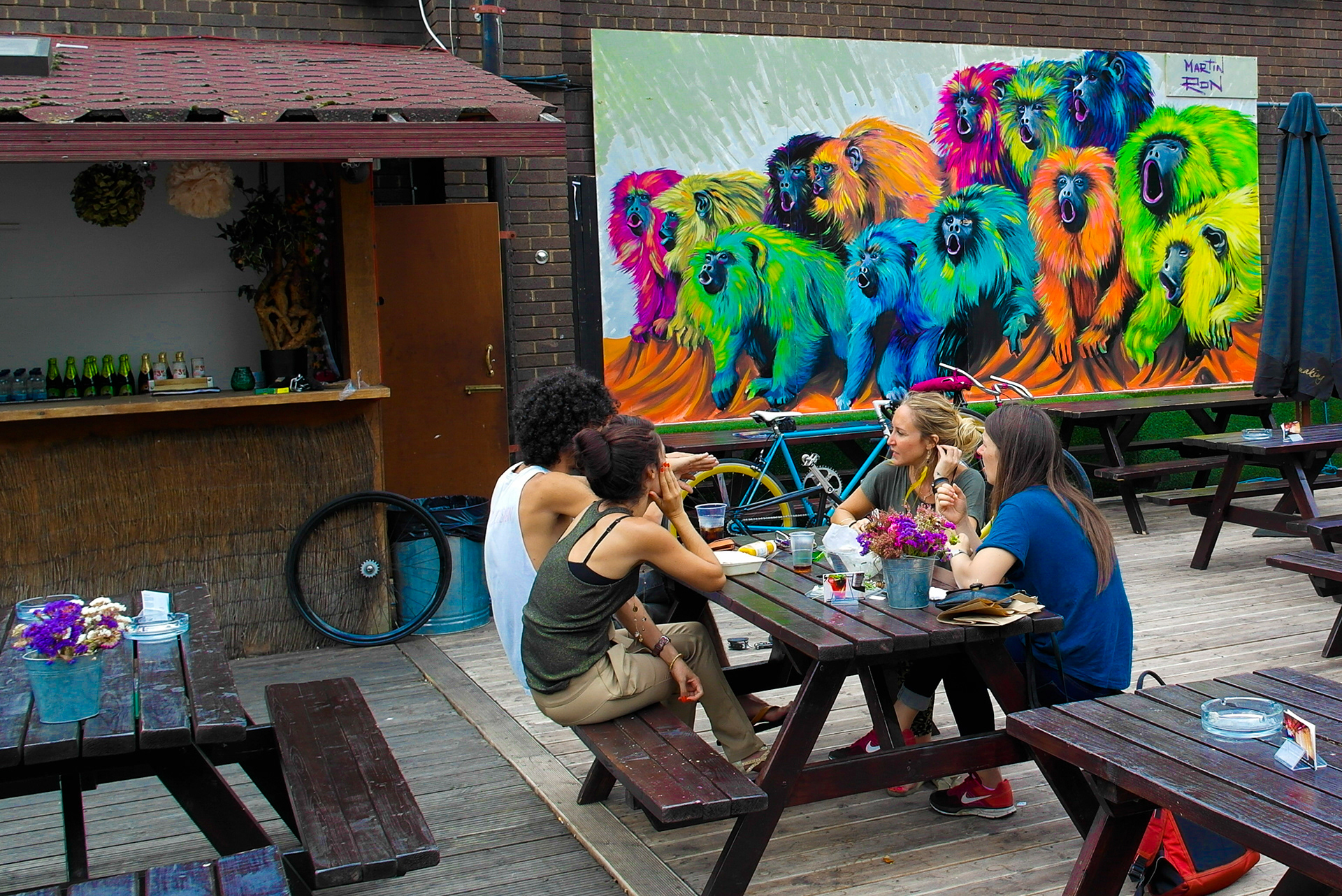 Art by Martin Ron in London, UK