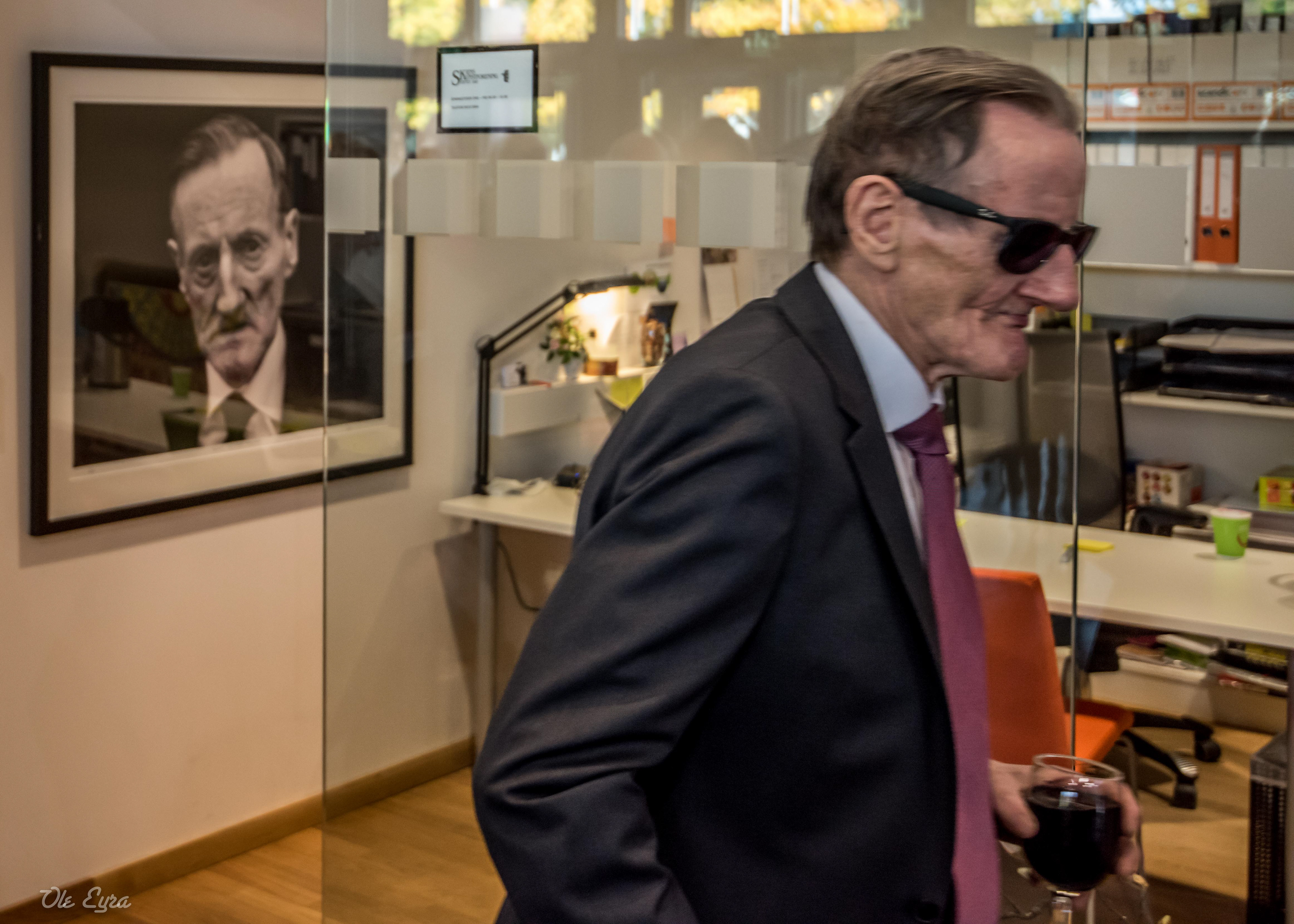 Artist Terje Brofos alias Hariton Pushwagner