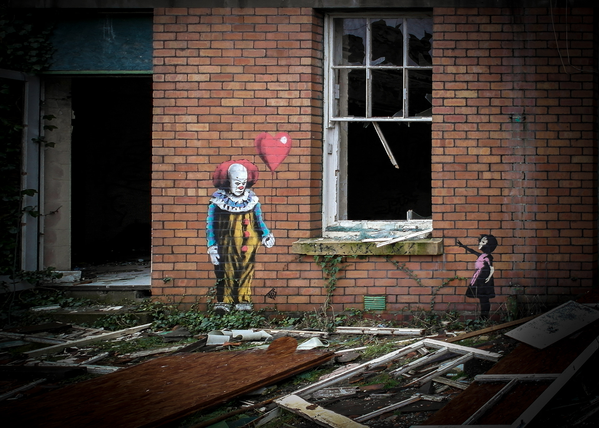 Art by JPS in Barrow Gurney, UK