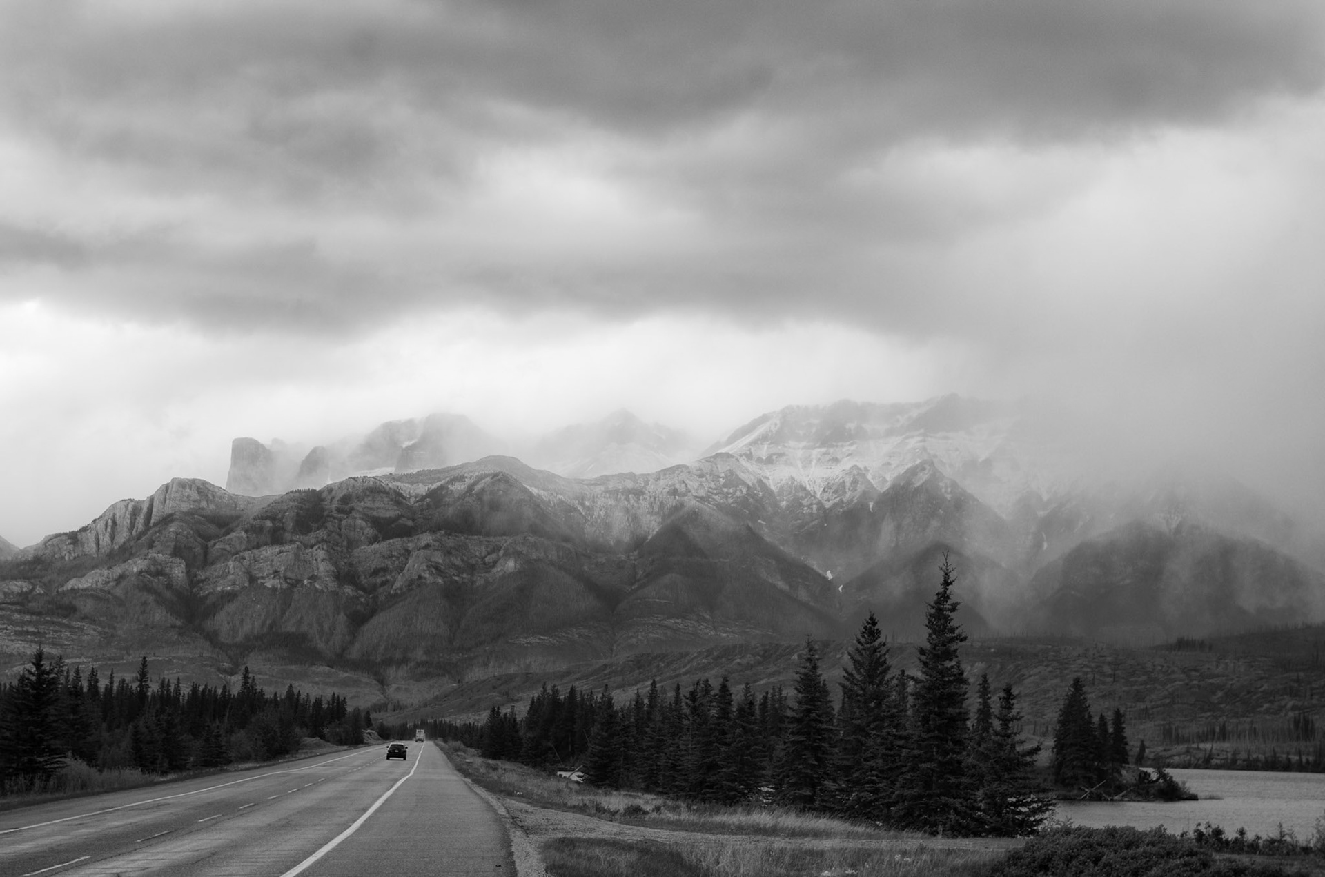 taken on Highway 93 north of Jasper in Jasper NP, AB