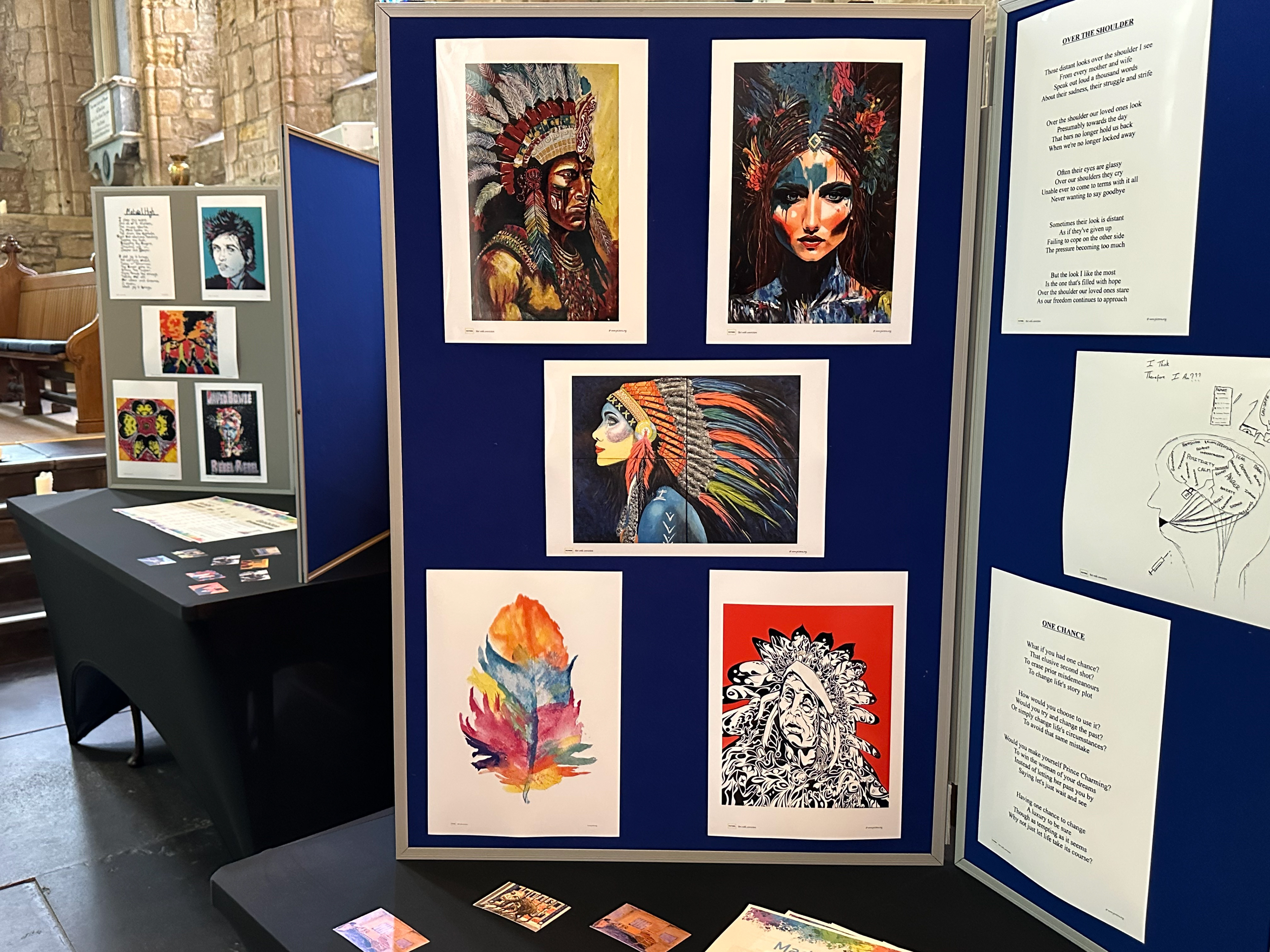 Made Visible Exhibition - Dornoch Cathedral - July 2025