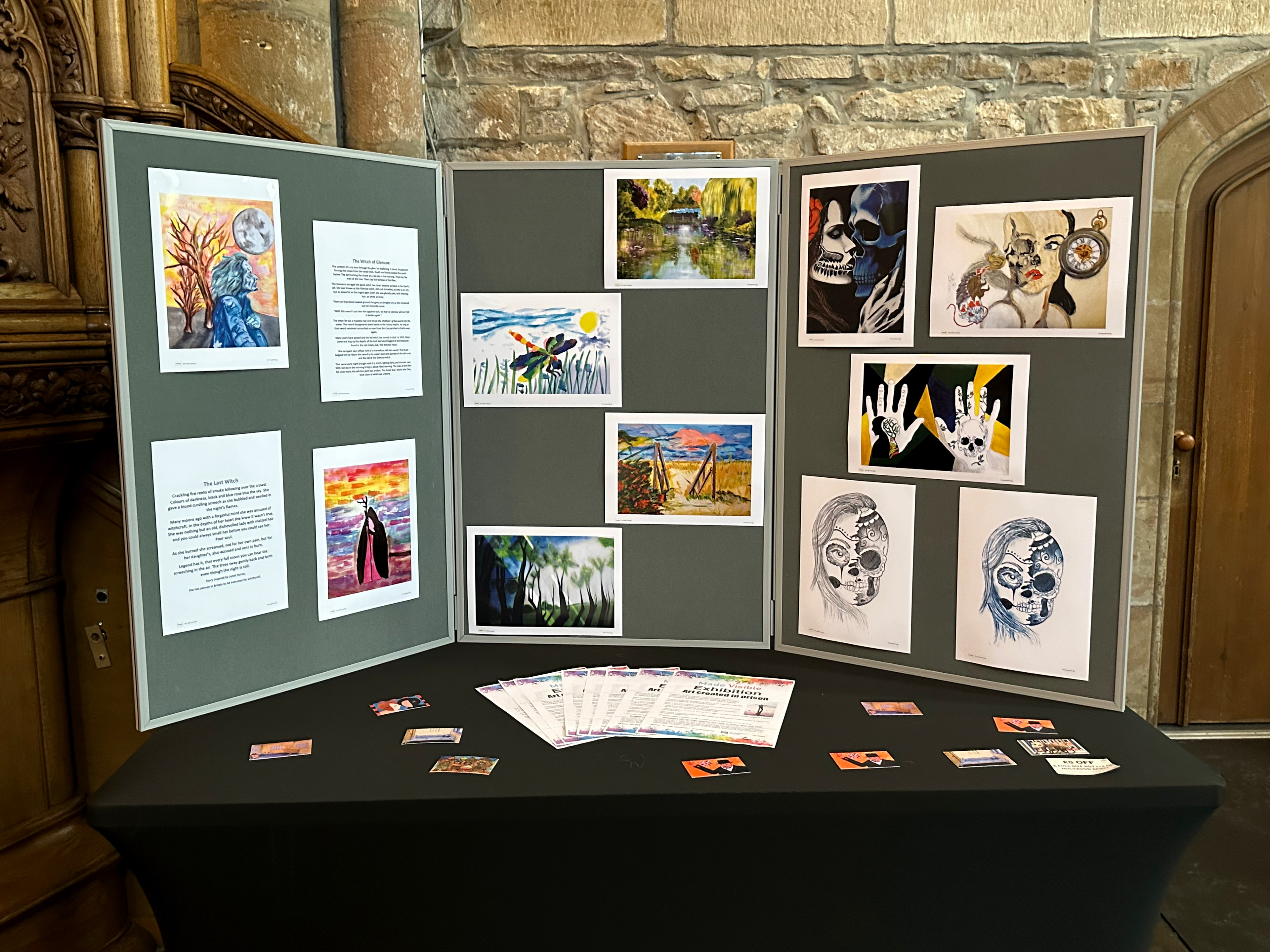 Made Visible Exhibition -Dornoch Cathedral - July 2025