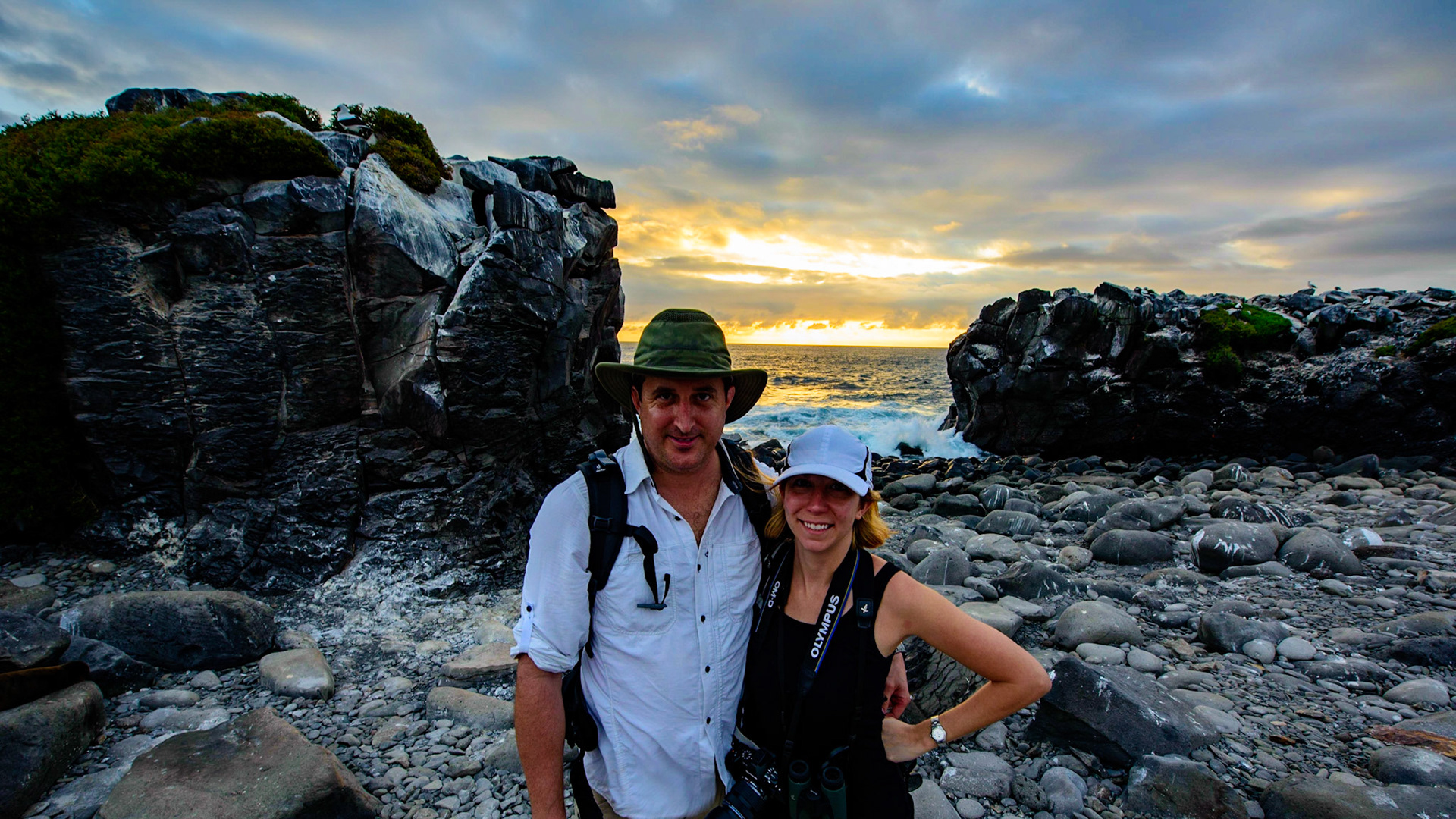 Our Galapagos Sunset