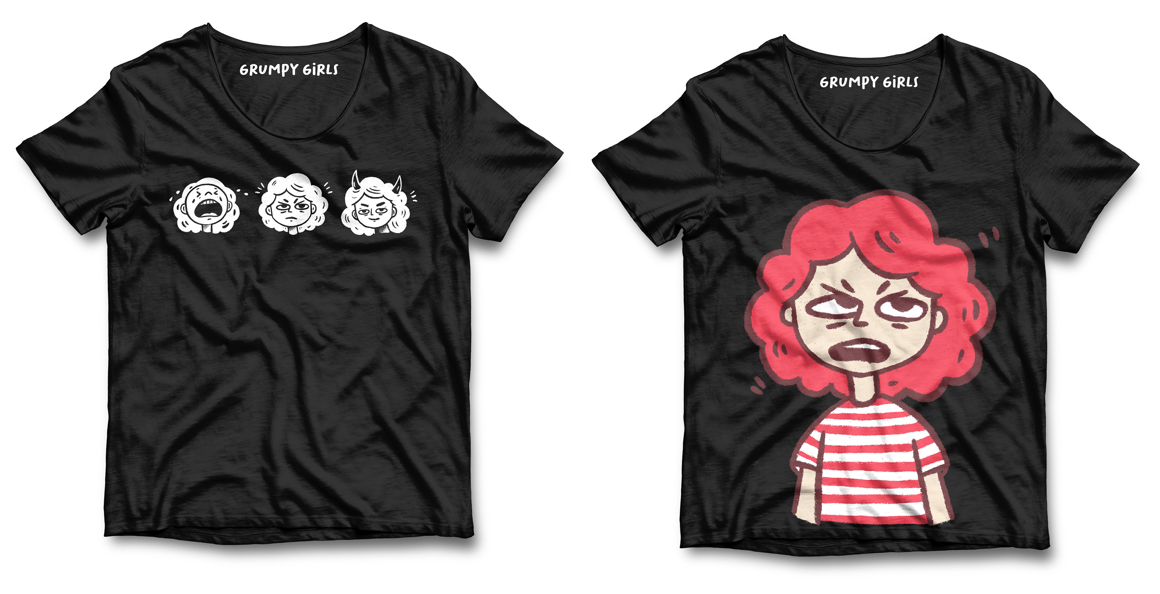 Grumpy Girls shirts image