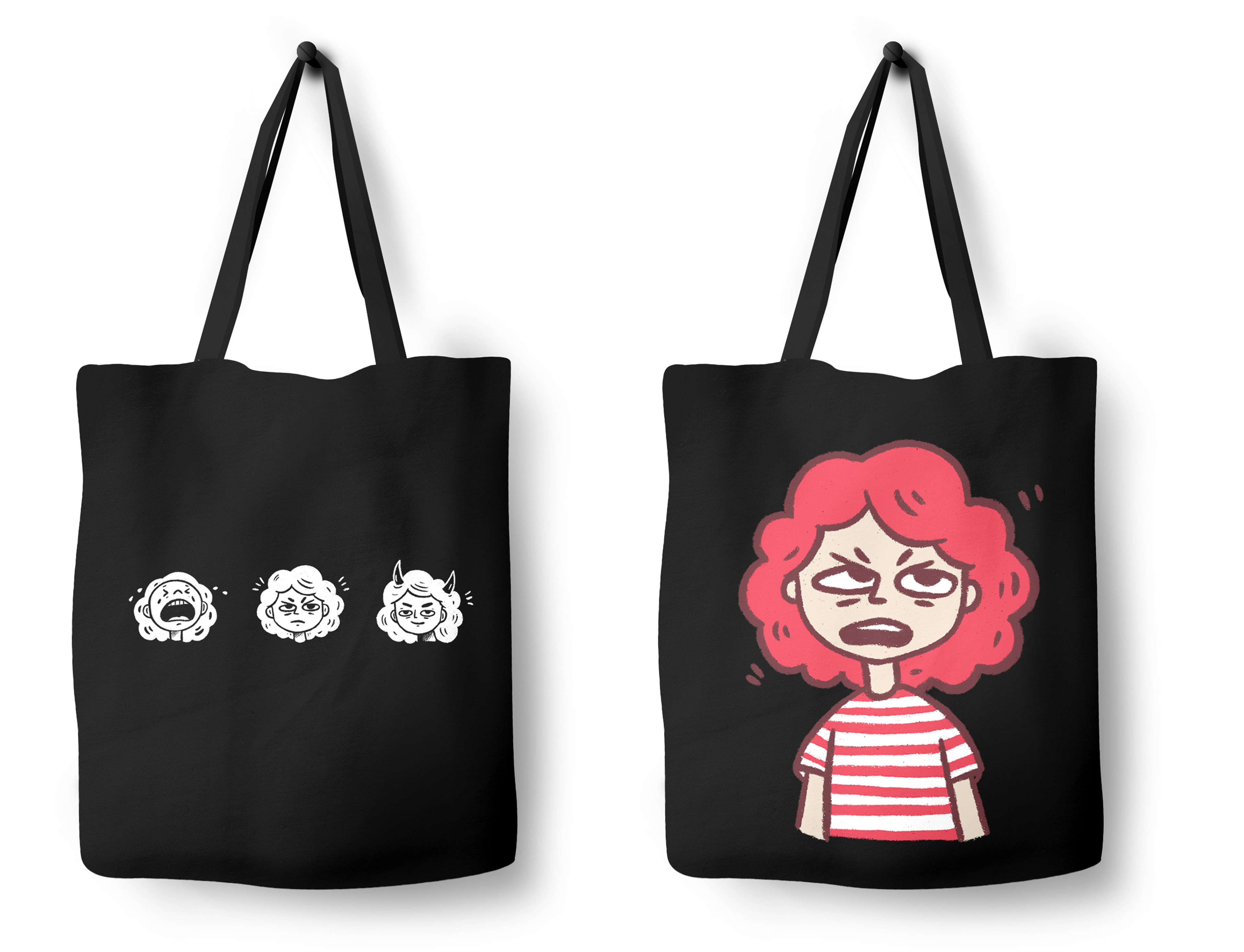 Grumpy Girls totebags image
