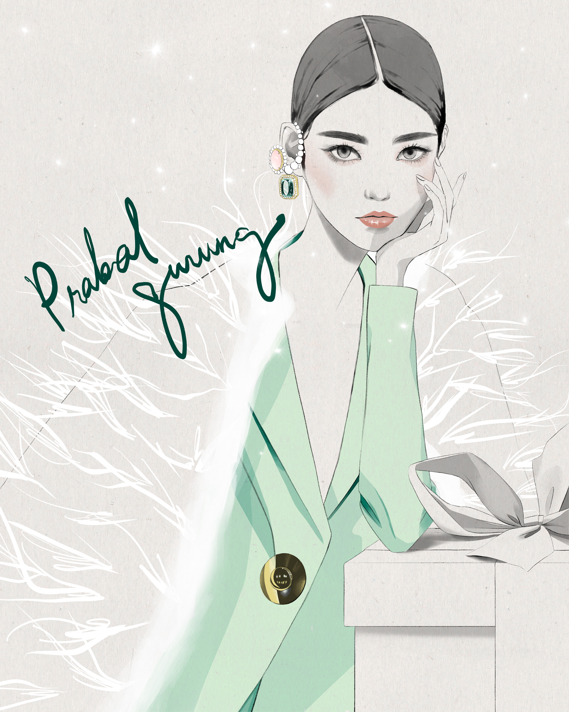 Prabal Gurung RTW FW20 - Draw A Dot Patreon Winner