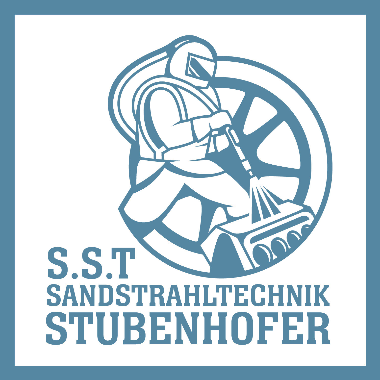LOGO, S.S.T. SANDSTRAHLTECHNIK STUBENHOFER
