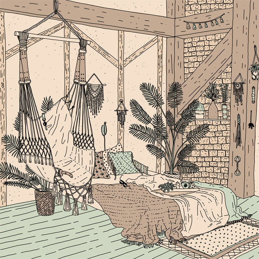 BOHO ROOM - LEATHER LOVE