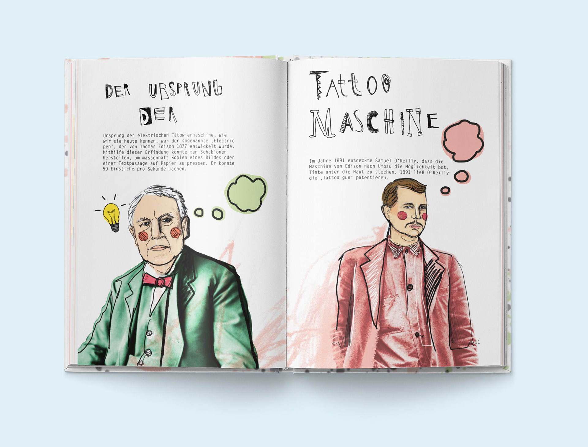 URSPRUNG DER TATTOO MASCHINE
