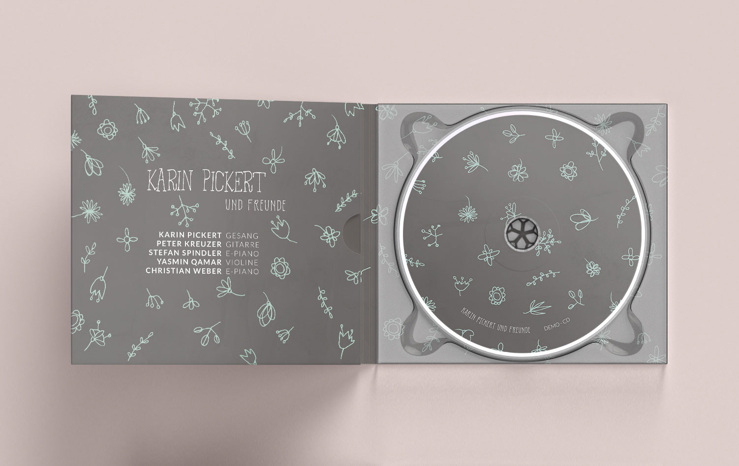 ILLUSTRATION, CD COVER, KARIN PICKERT