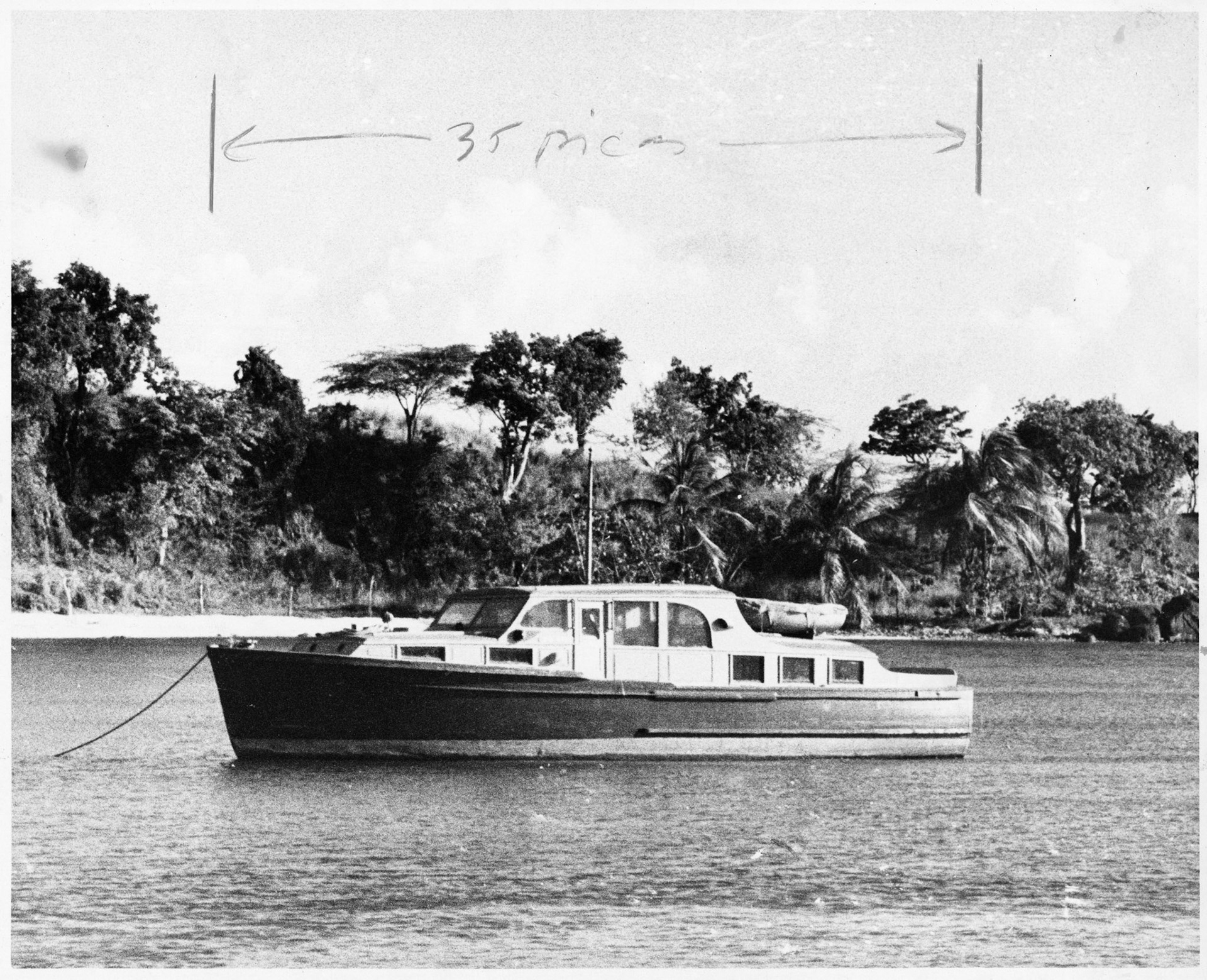 Lancha Socorro entregada por la Autoridad de Puertos a Culebra.Agosto 11, 1959
