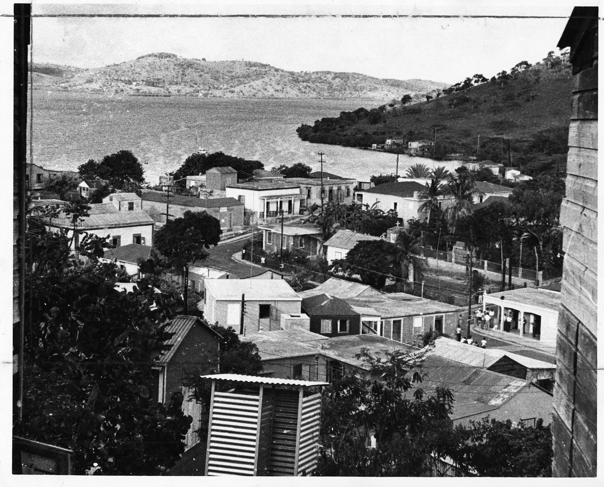 Vista panorámica de Culebra.1959