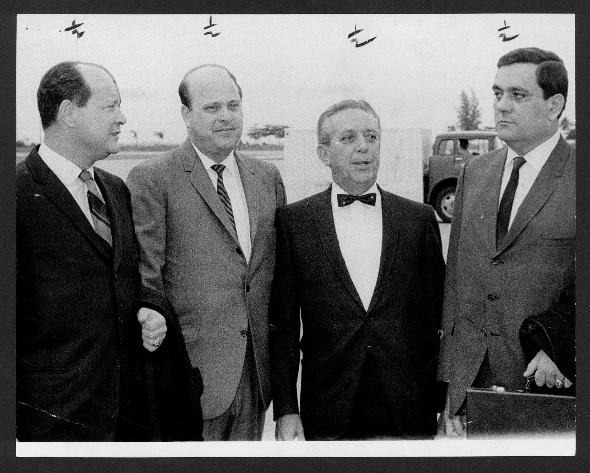 Manuel y Charles Lafont, Rafael González Gómez y Alfredo Vidal ChacónMayo 20, 1966