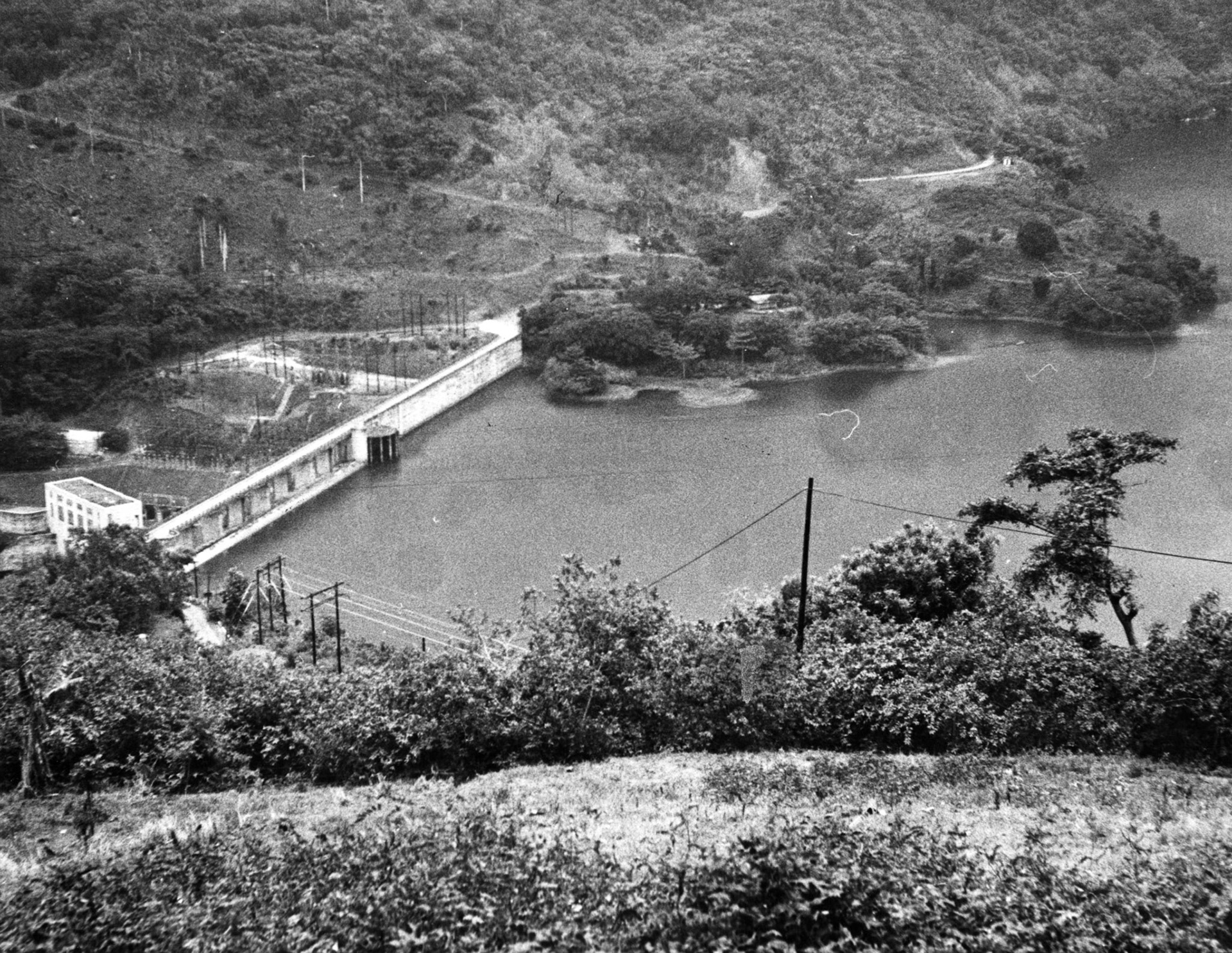 Embalse Dos Bocas.Utuado.Agosto 10, 1964