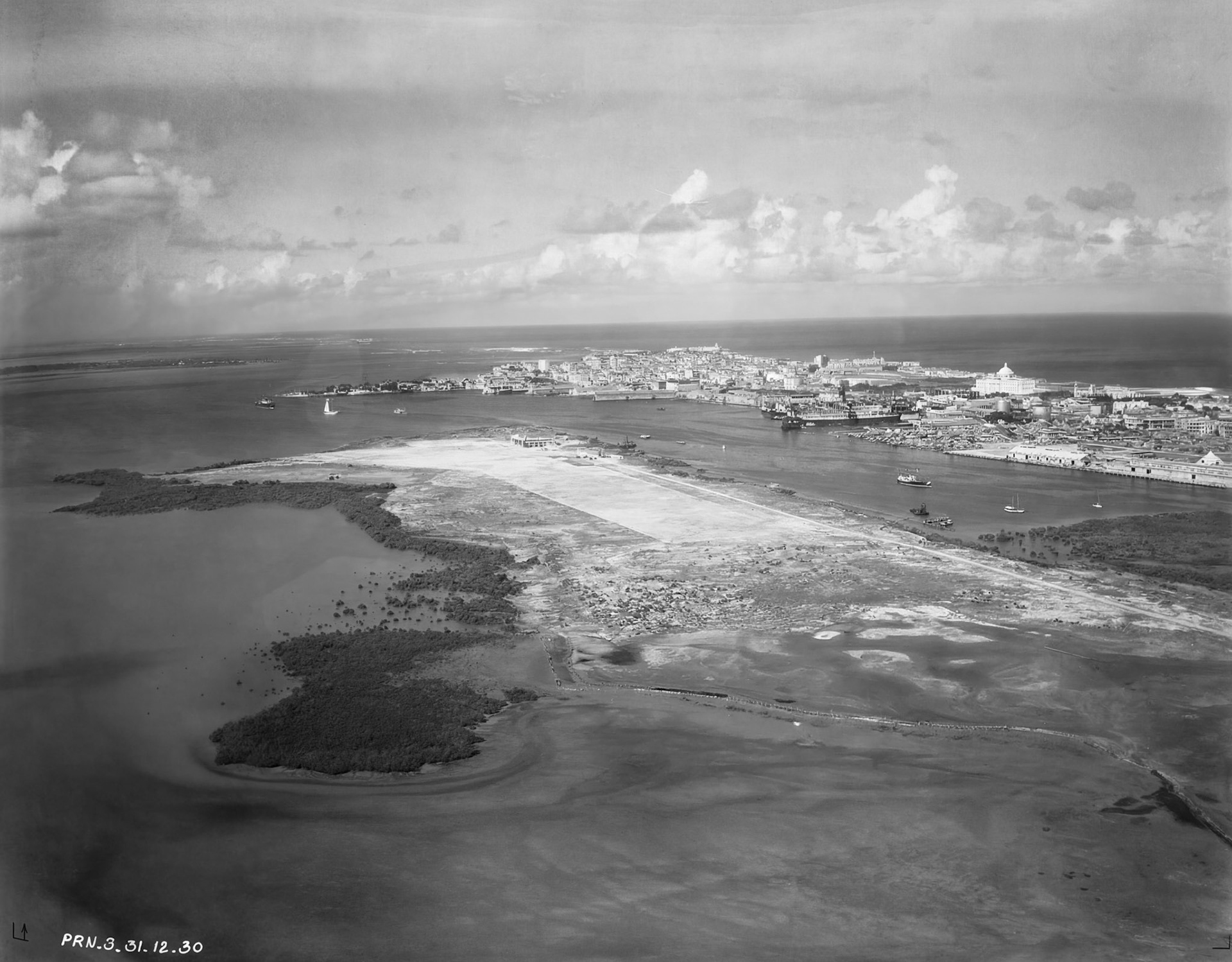 AEREOPUERTO DE ISLA GRANDE, SAN JUAN 1930
