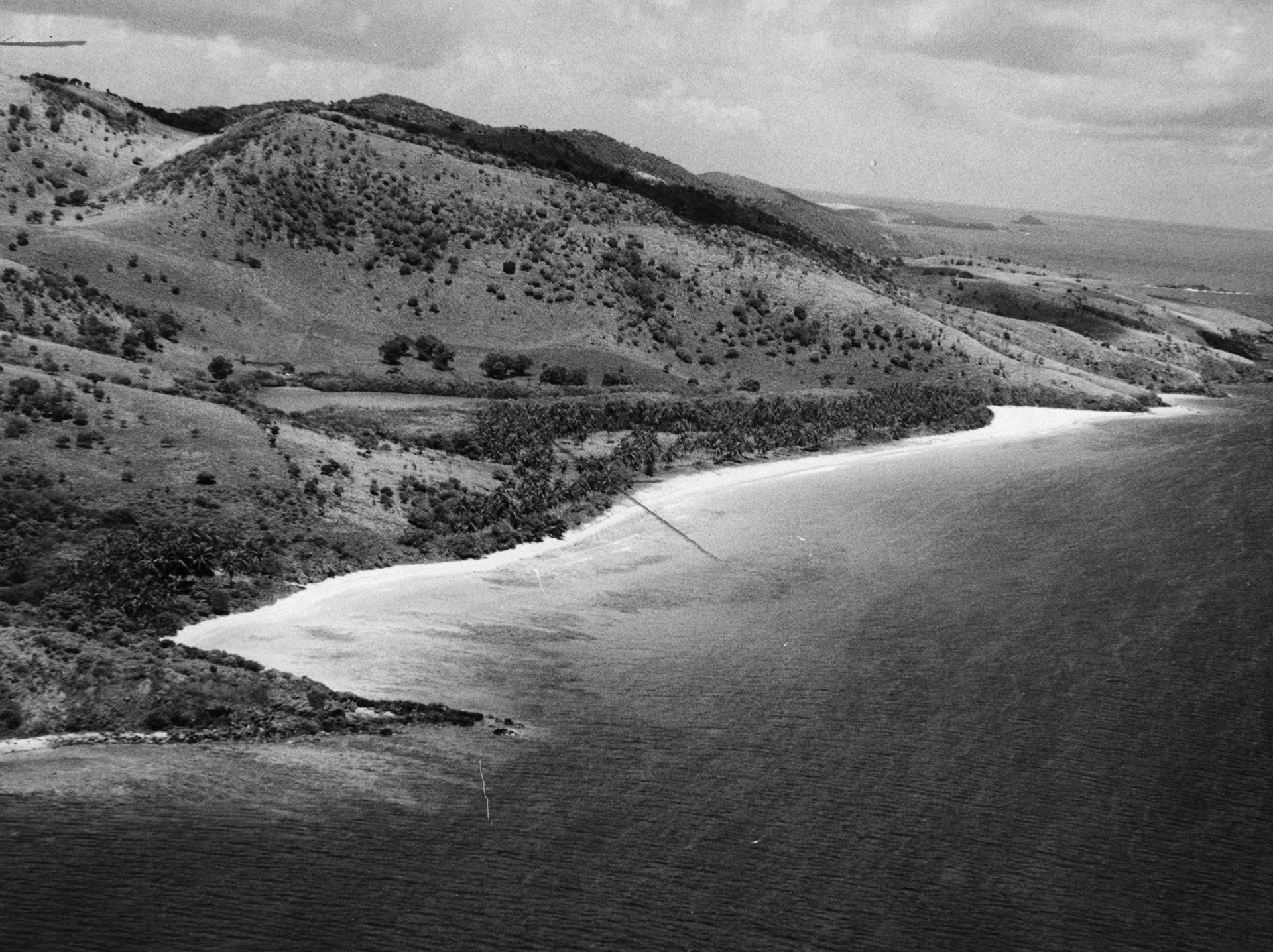 Playa Brava en Culebra.Agosto 24, 1960