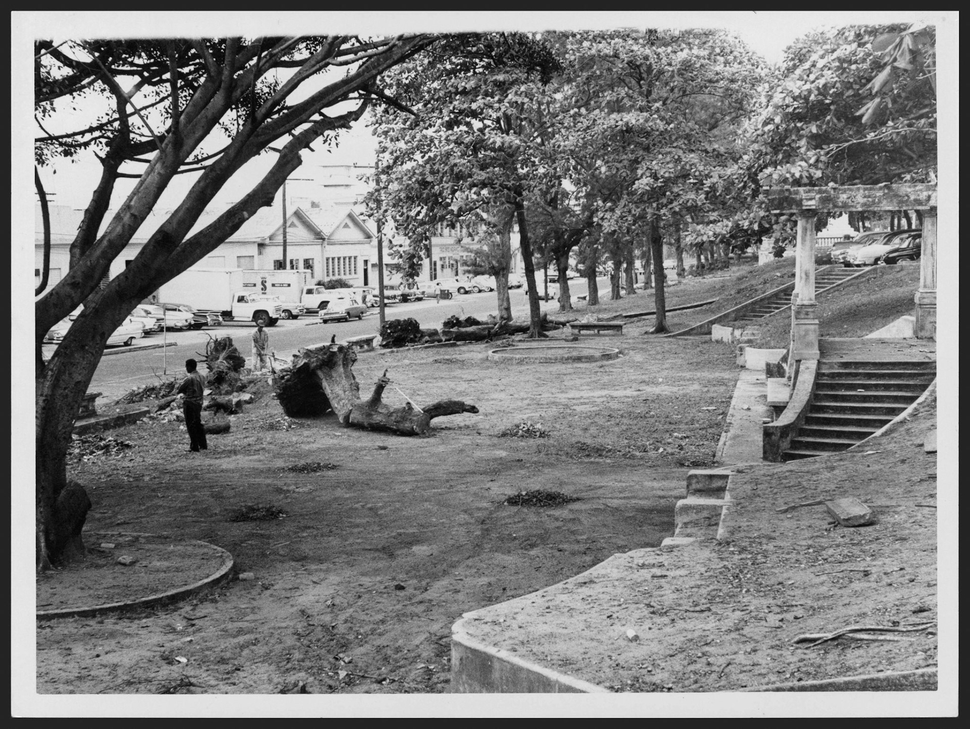 Parquecito de Los Leones en San Juan.Marzo 8, 1963