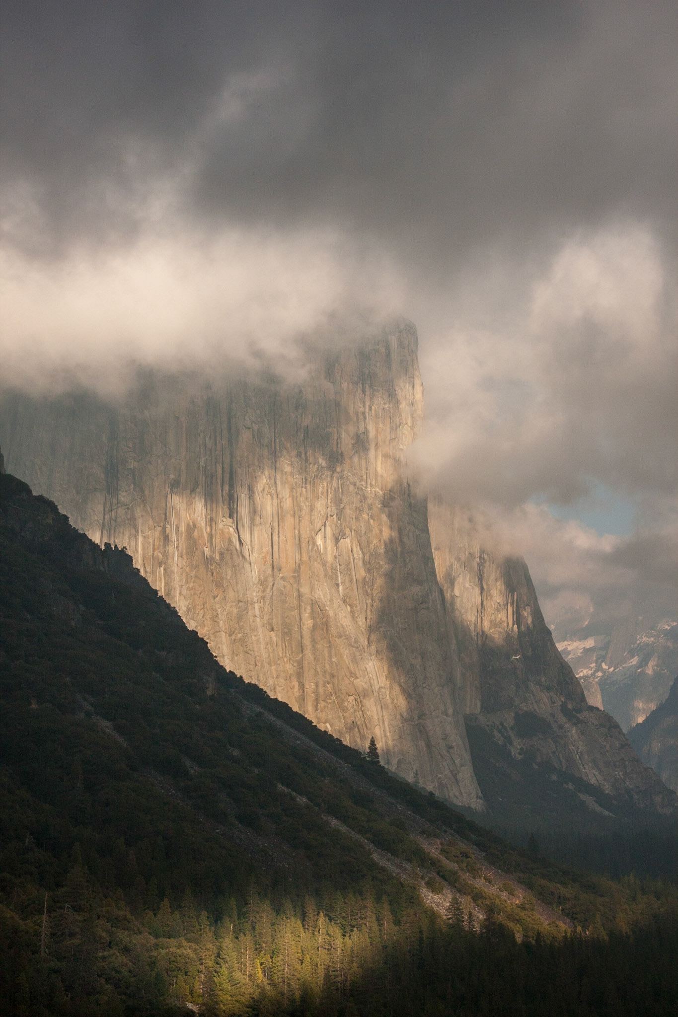 Clouds and El Capitan, 2011.