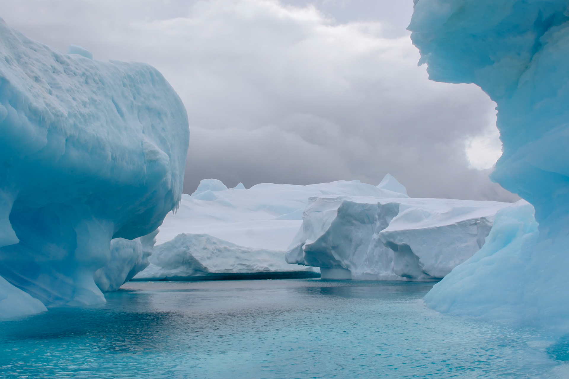Zodiac Ride near Devil's Island, Antarctic Peninsula