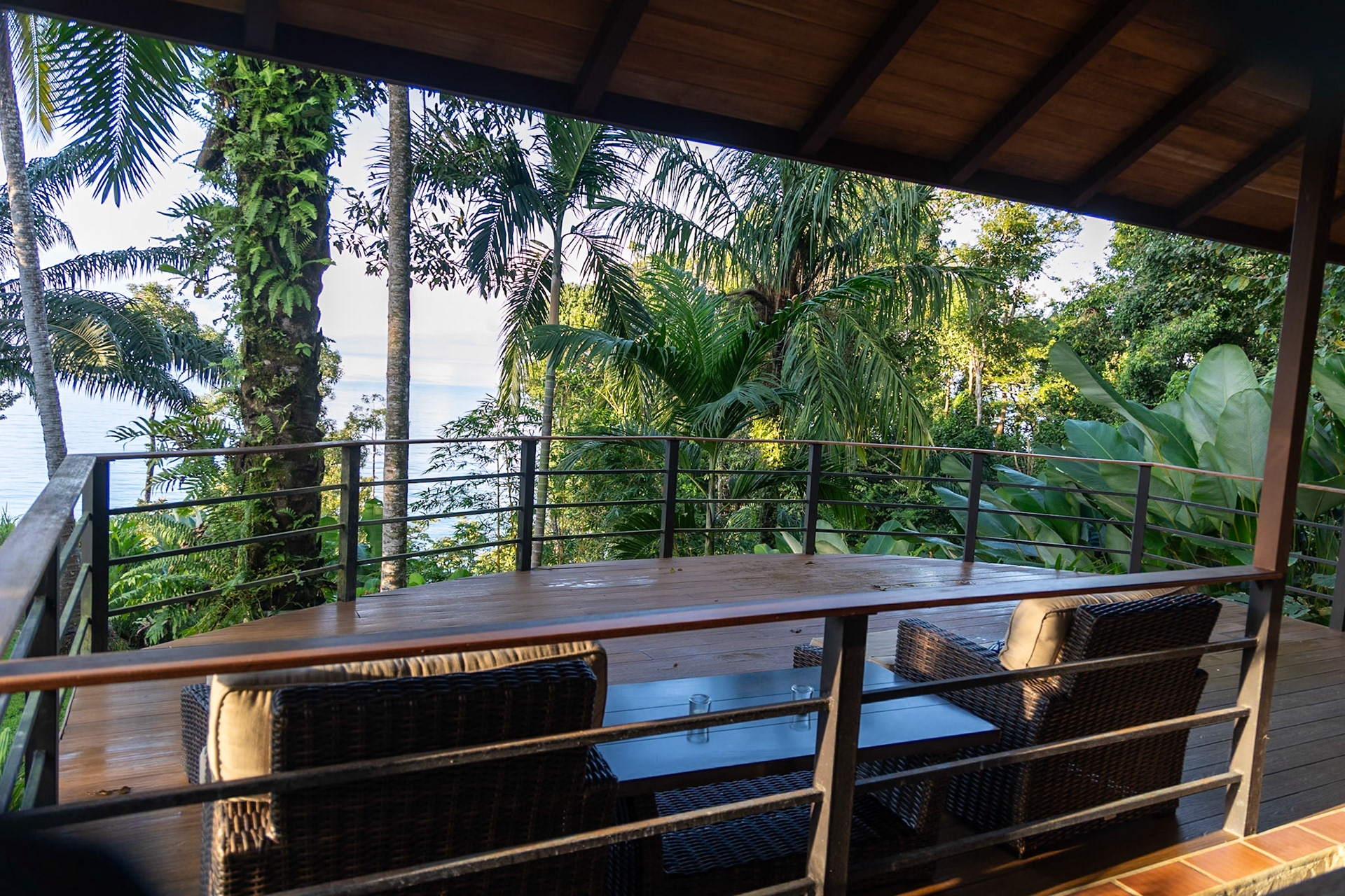 The view from our deck at Bosque Del Cabo.