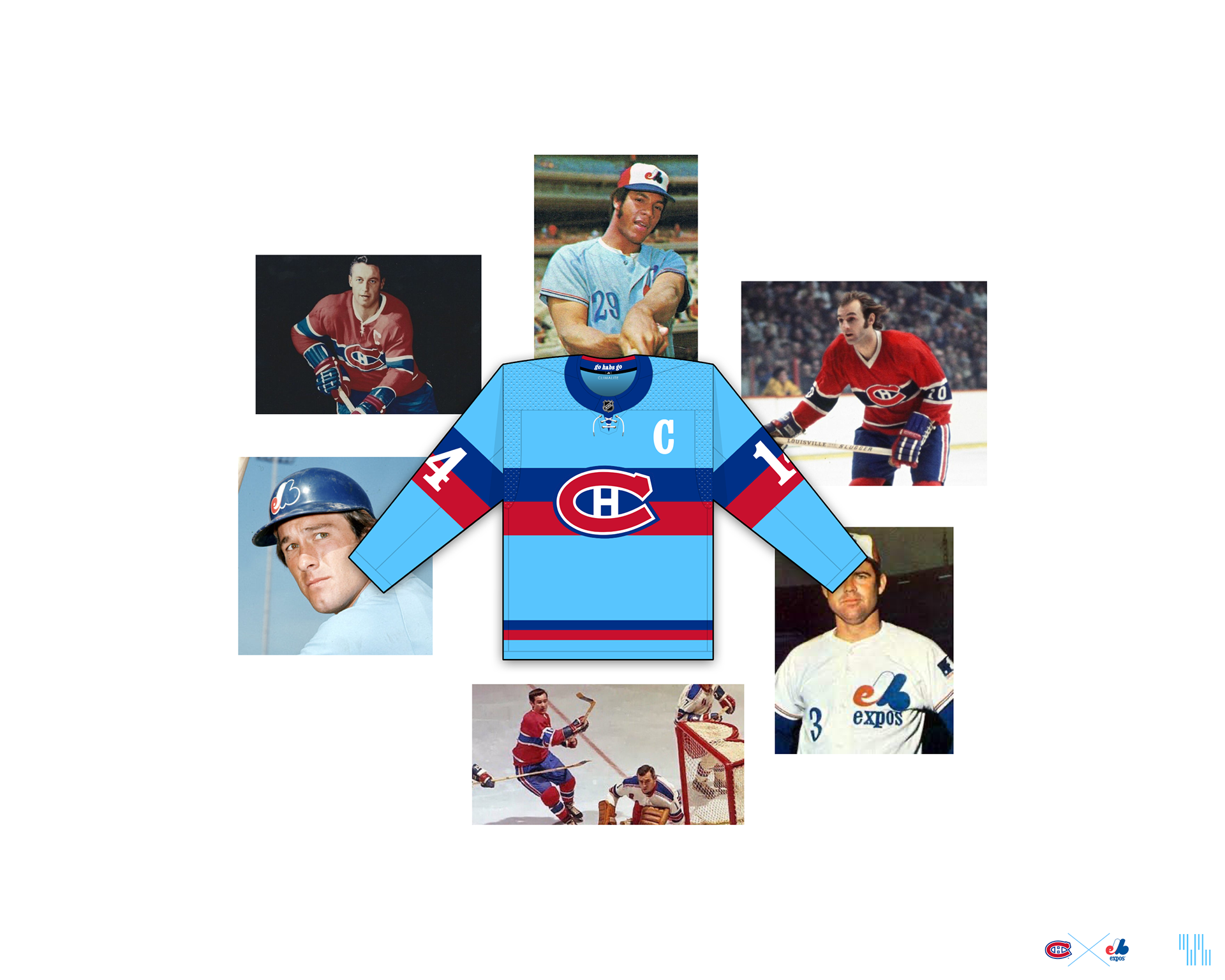Montreal Canadiens - Expos Tribute Sweater - Concepts - Chris