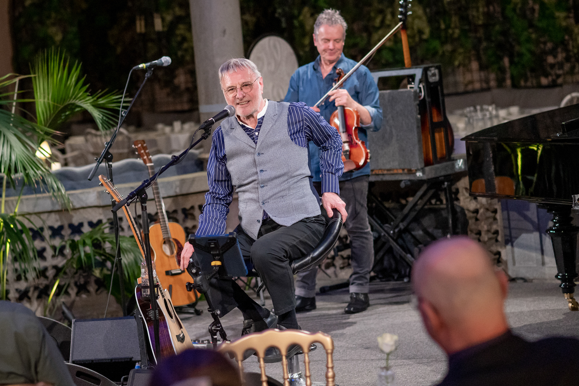 Artist in residence at Britannia - Steve Harley