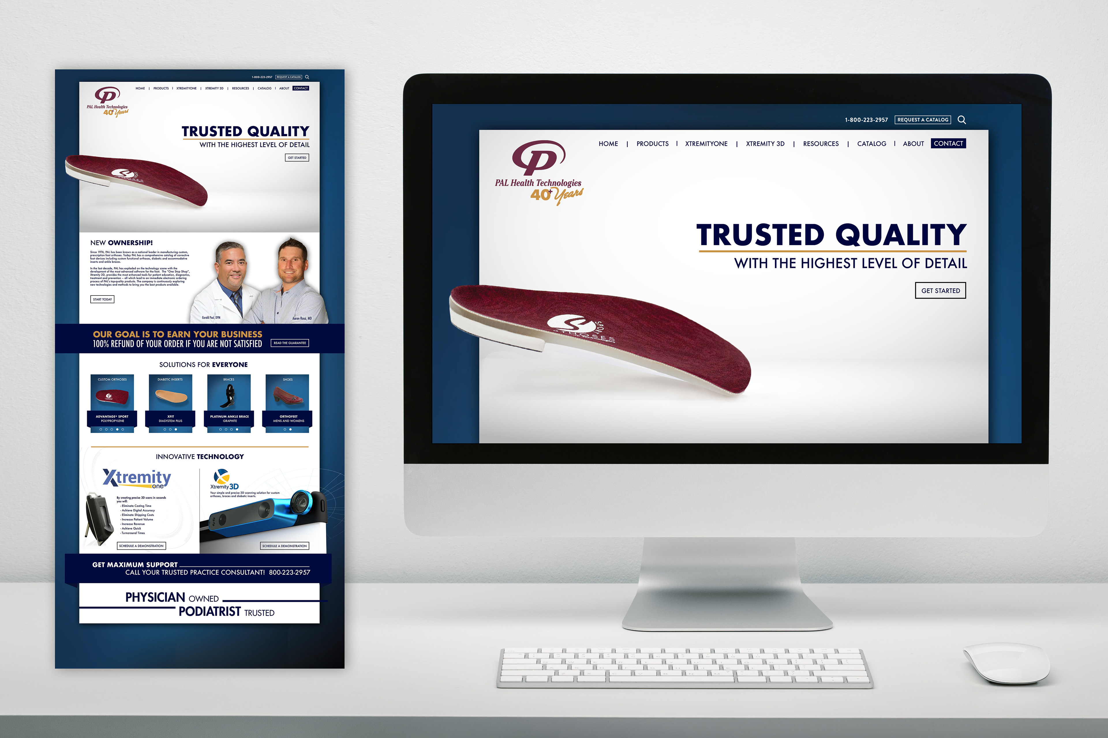 Pal Health Technologies - Website Redesign