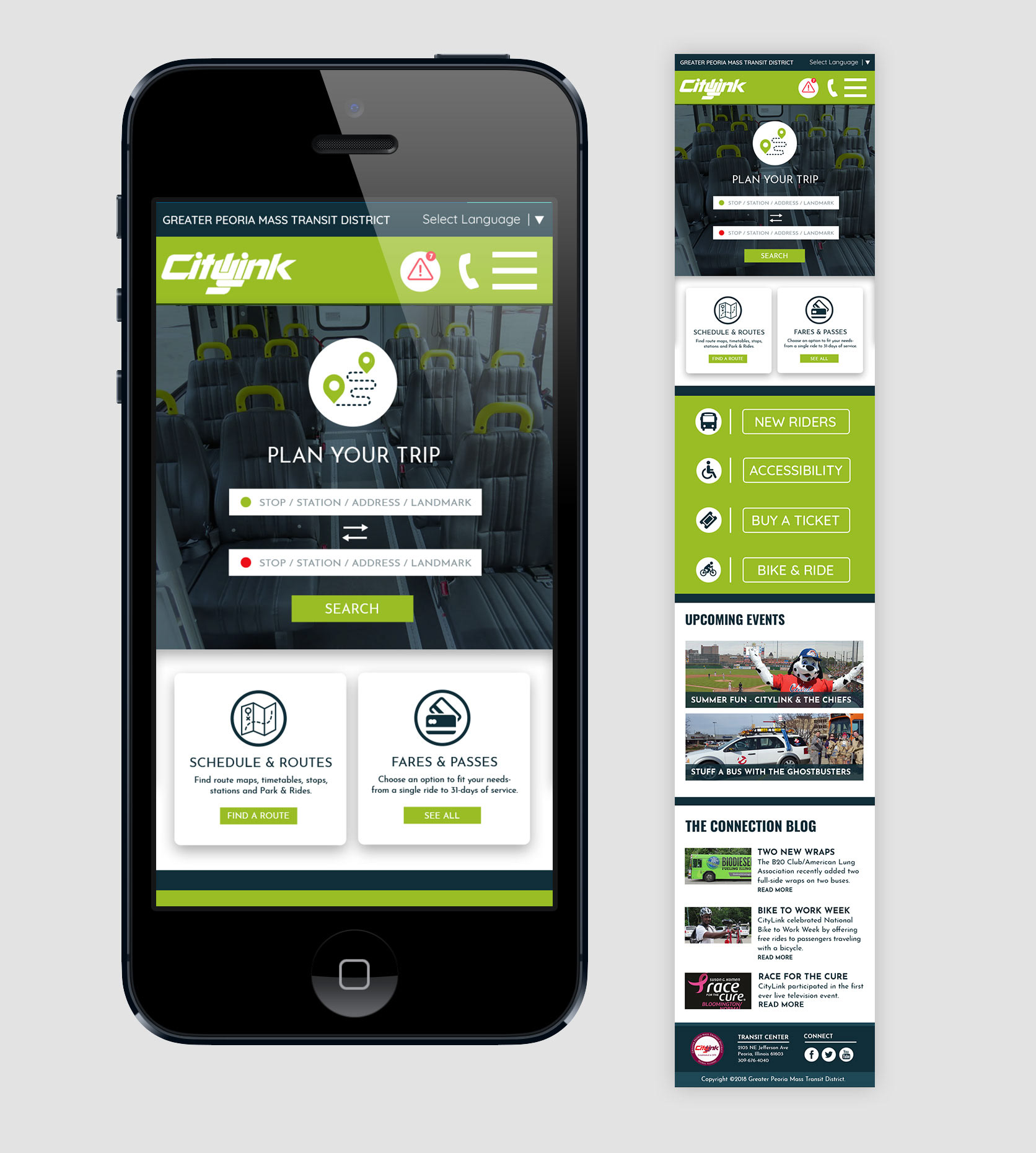 Citylink - Mobile Site
