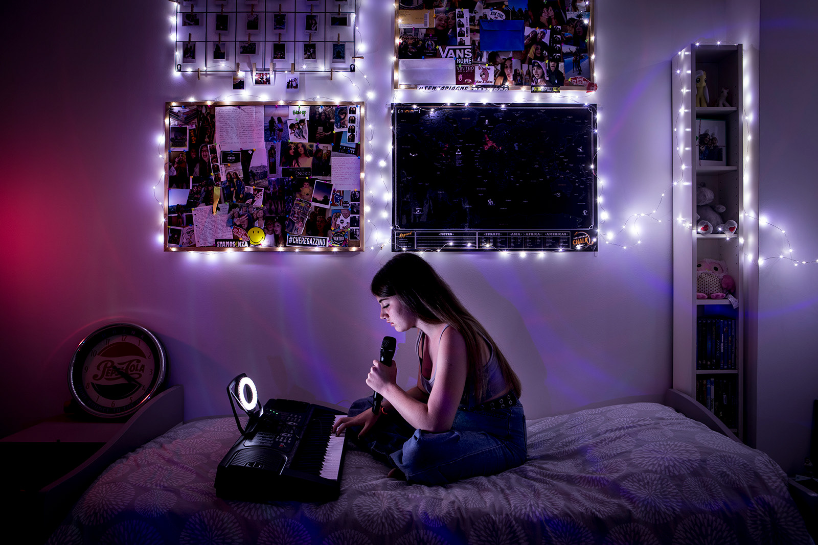 Joy, 16, attends the third year of International School