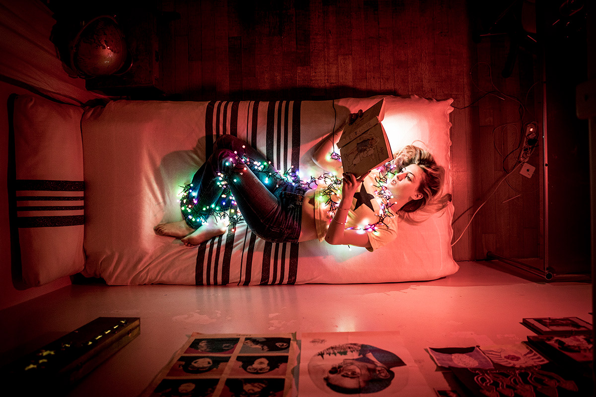 Stella, 15, attends the second year of the scientific highschool