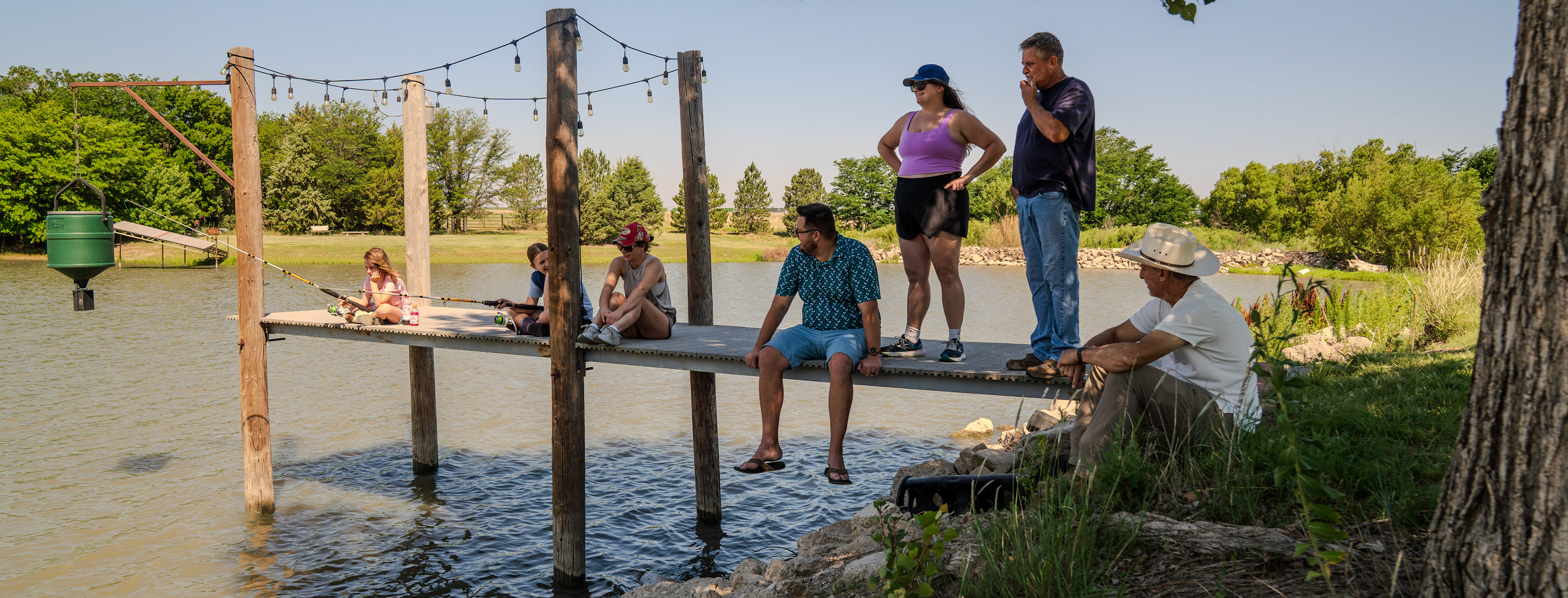Summer days by the lake