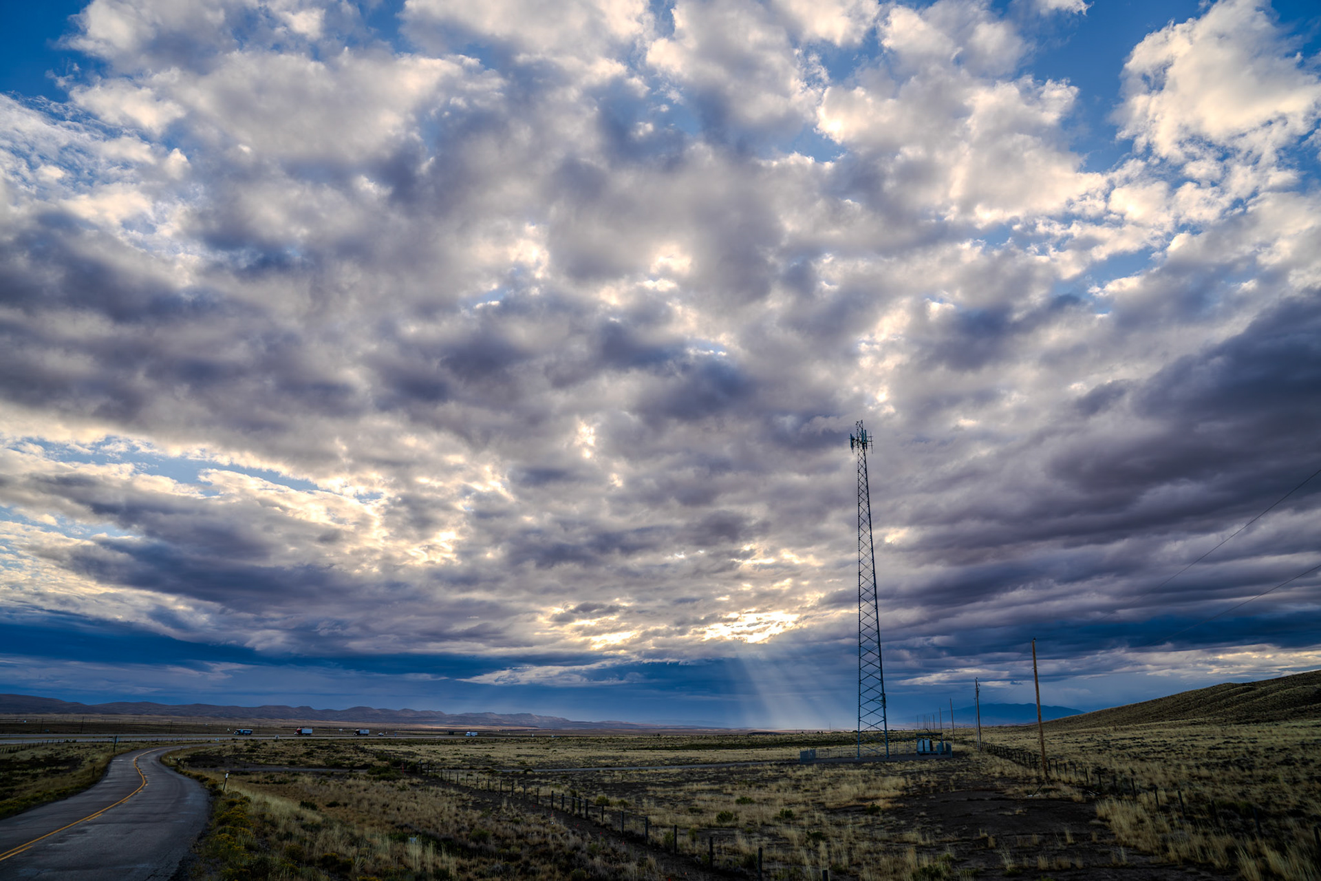 Somewhere along some highway