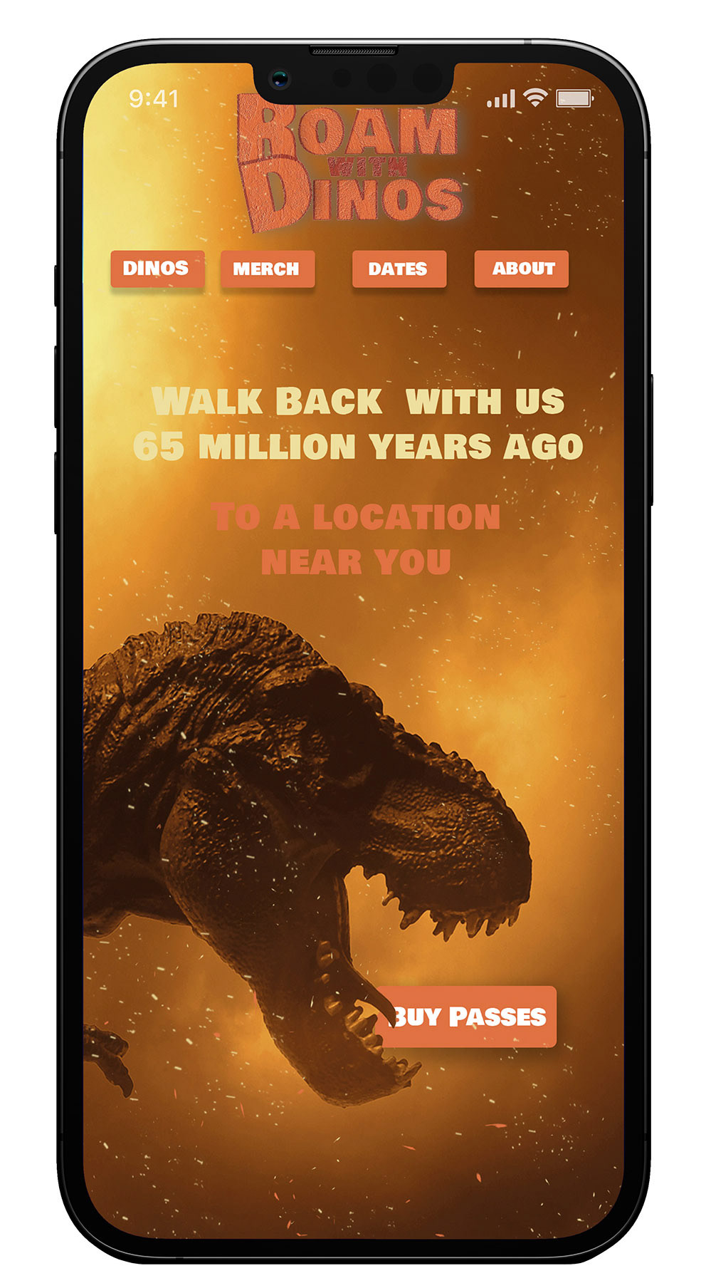 Landing Page Phone Mockup