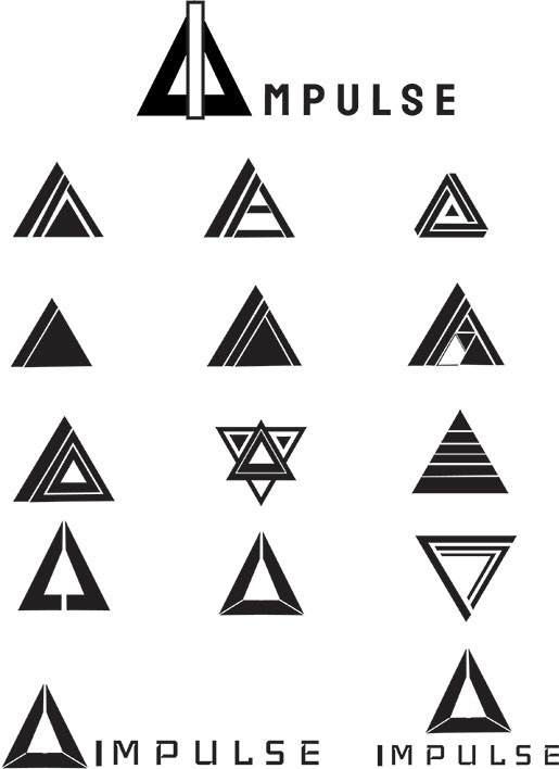 Triangle Logo Rough Ideas
