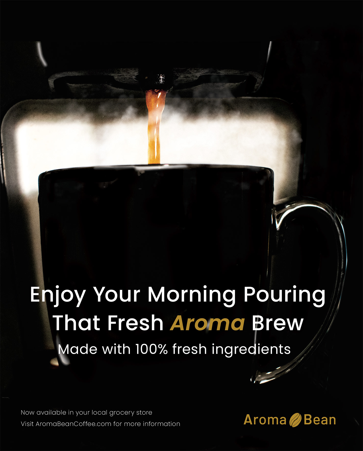 Aroma Bean Coffee Ad