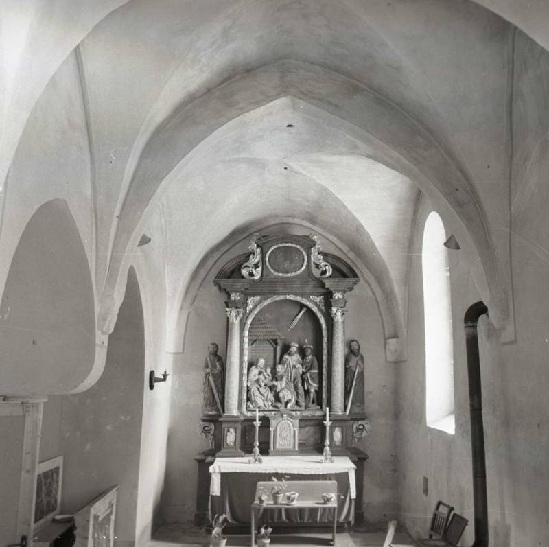 Boční kaple Tří králů, 1950