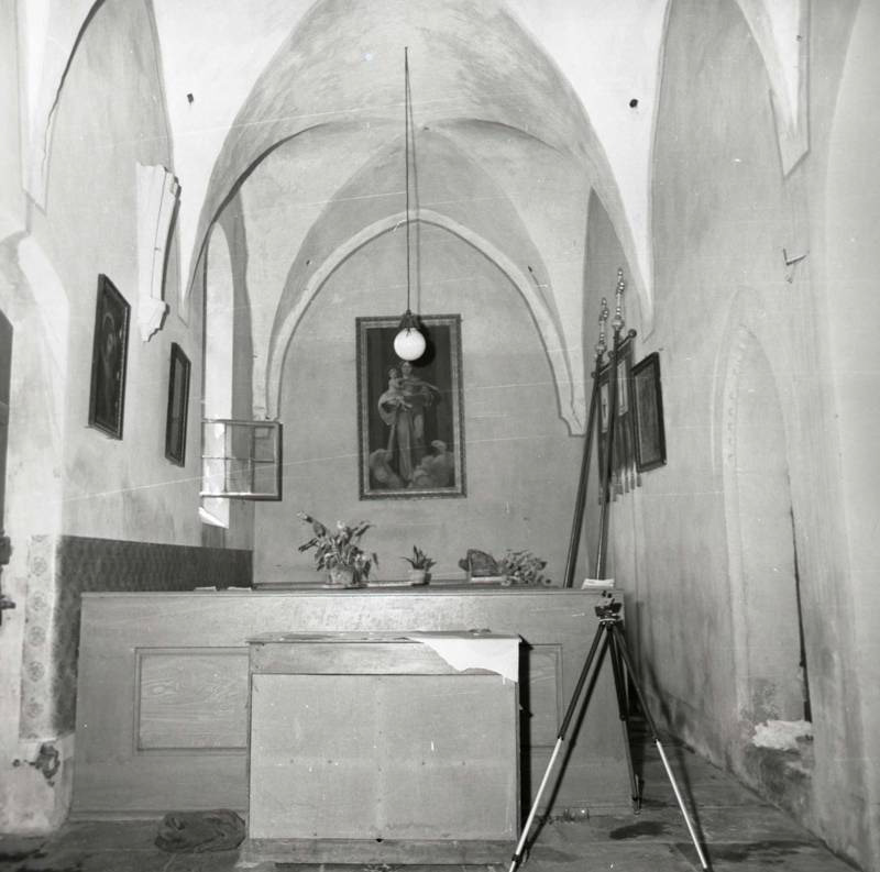 Boční kaple Tří králů, 1950