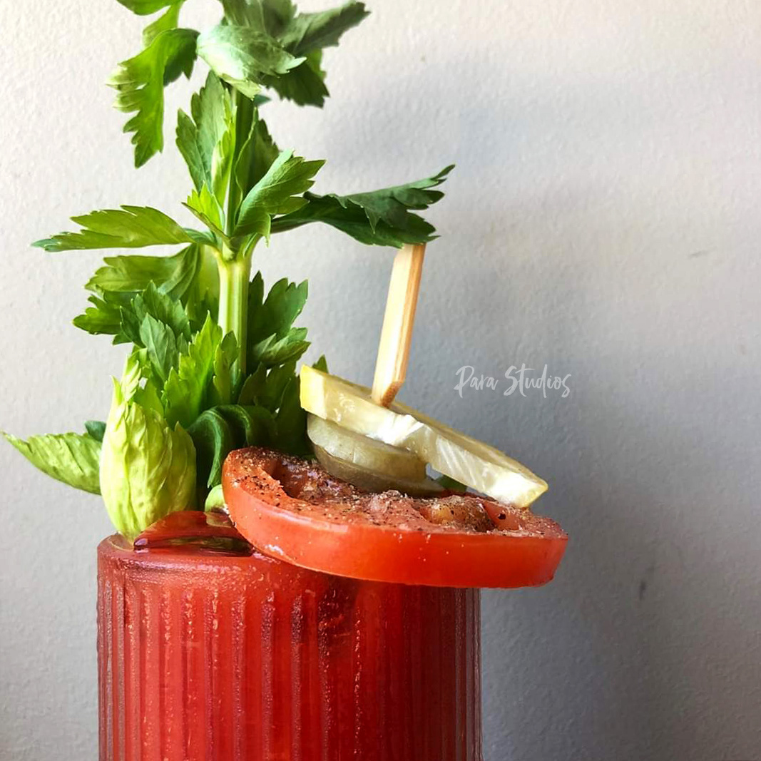 Boozy bloody marys