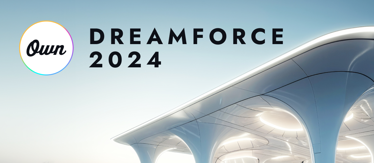 Dreamforce Header image with top of futuristic gas station