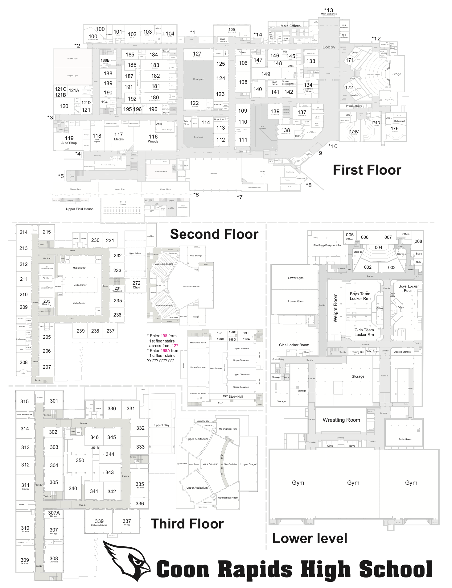 We can alter maps and for buildings.