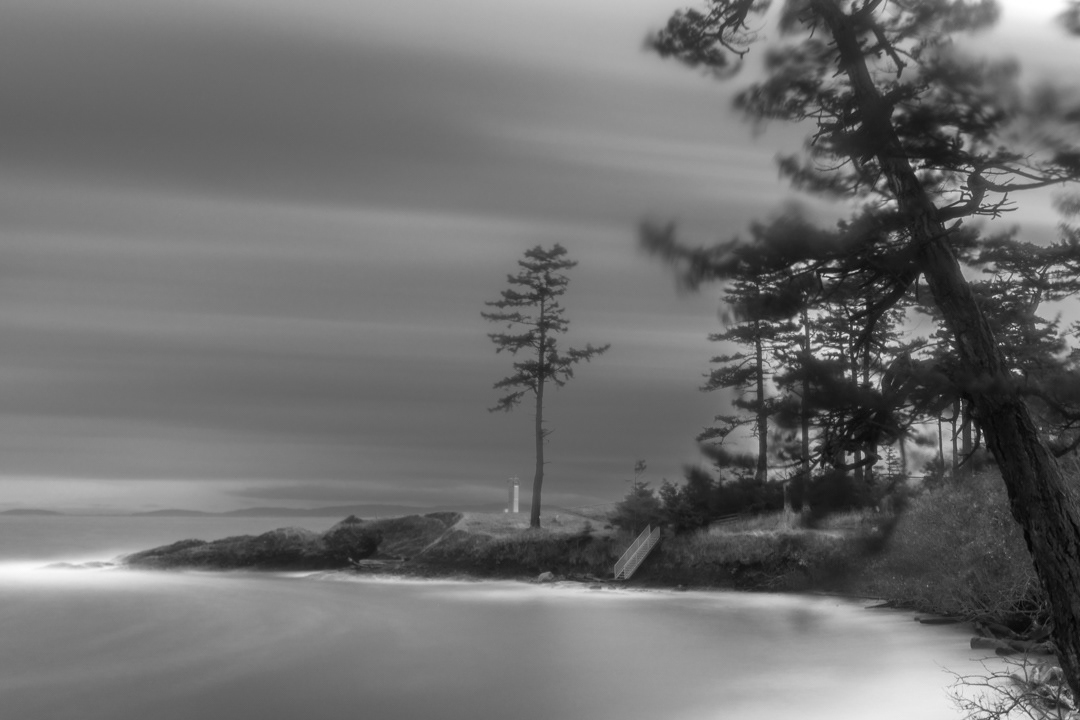 Long Exposure Gowland Point, South Pender Island, BC